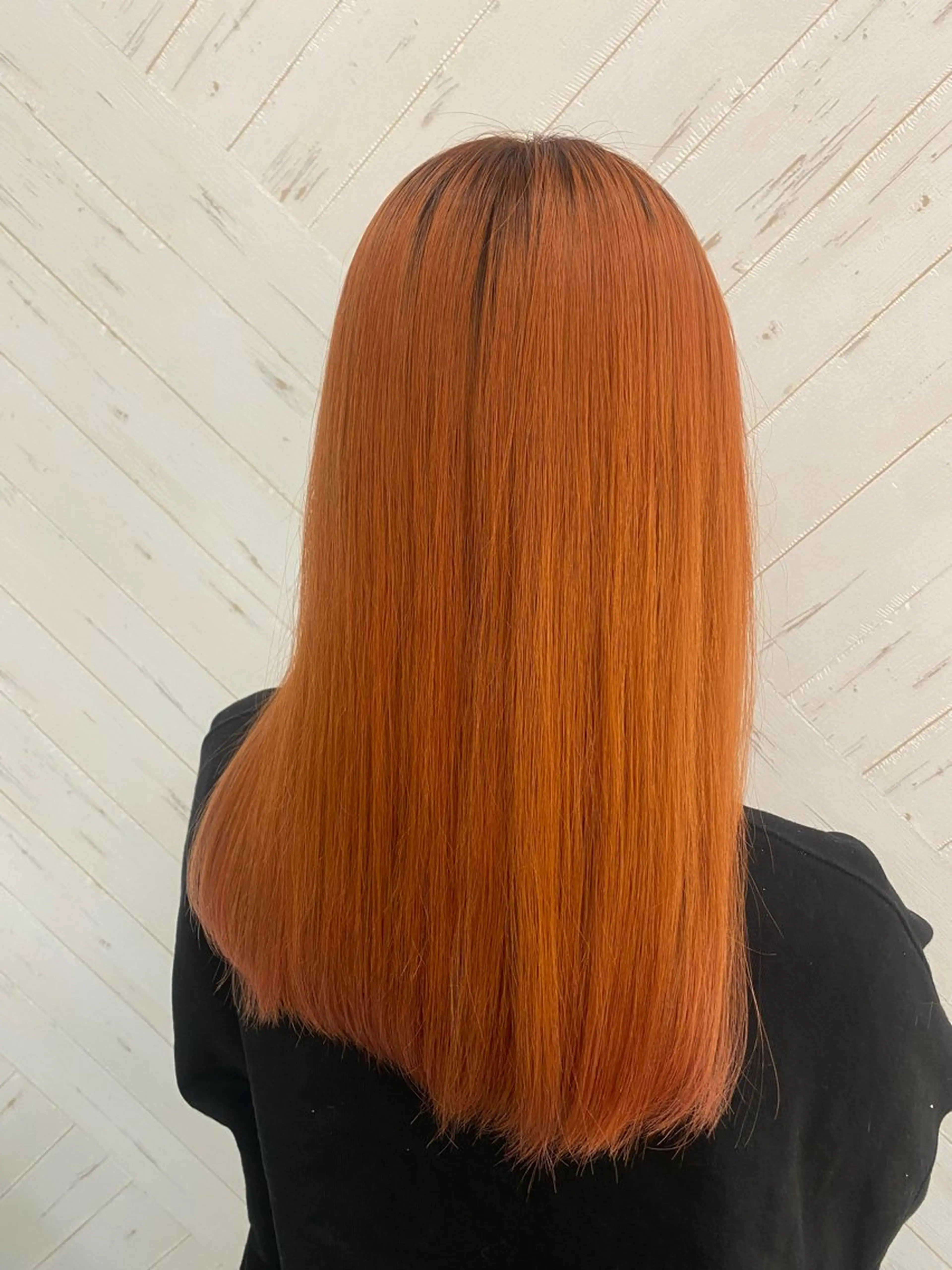 セミロング 池田 朱李のヘアスタイル