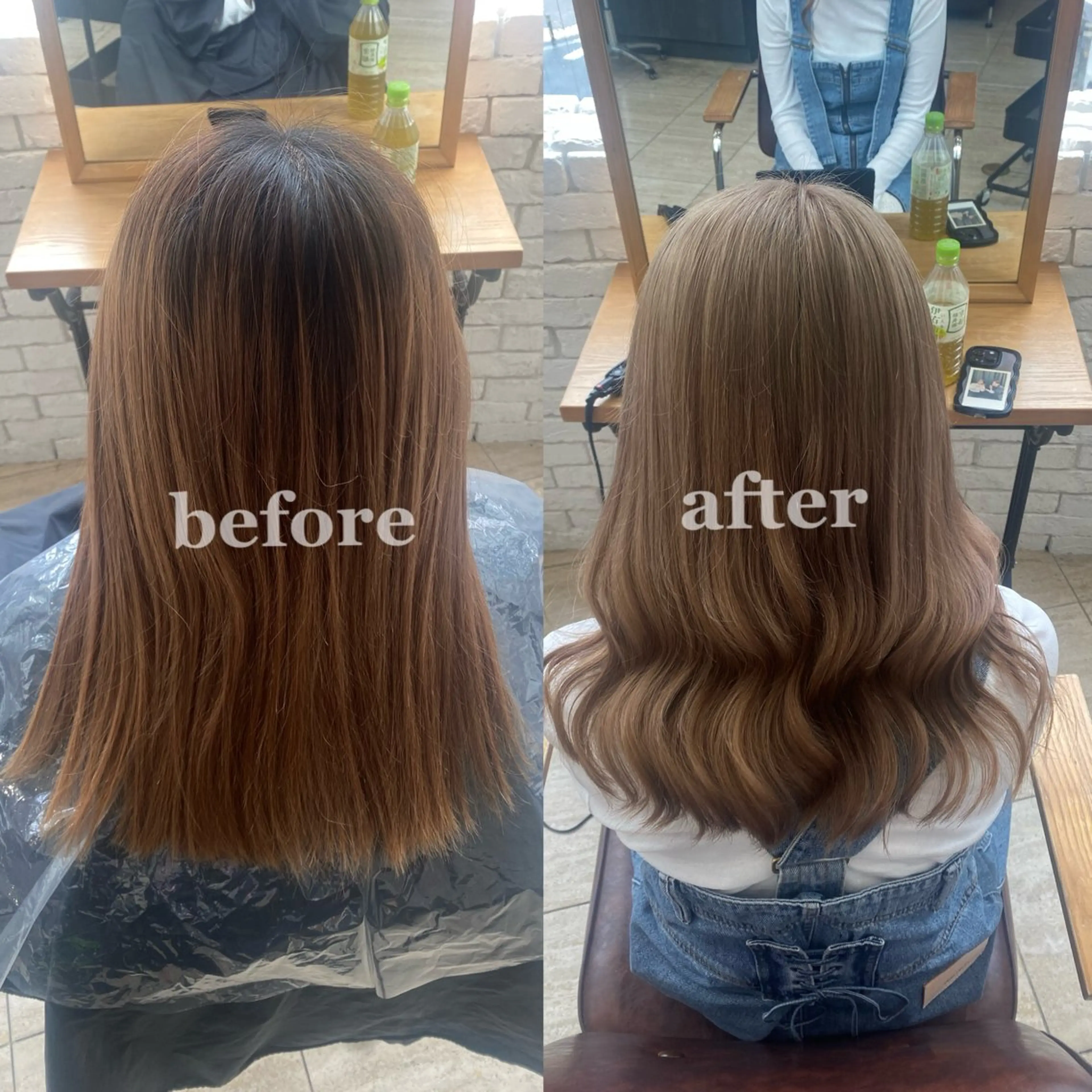 セミロング ヘアカラー Belle / kaede🍁のヘアスタイル