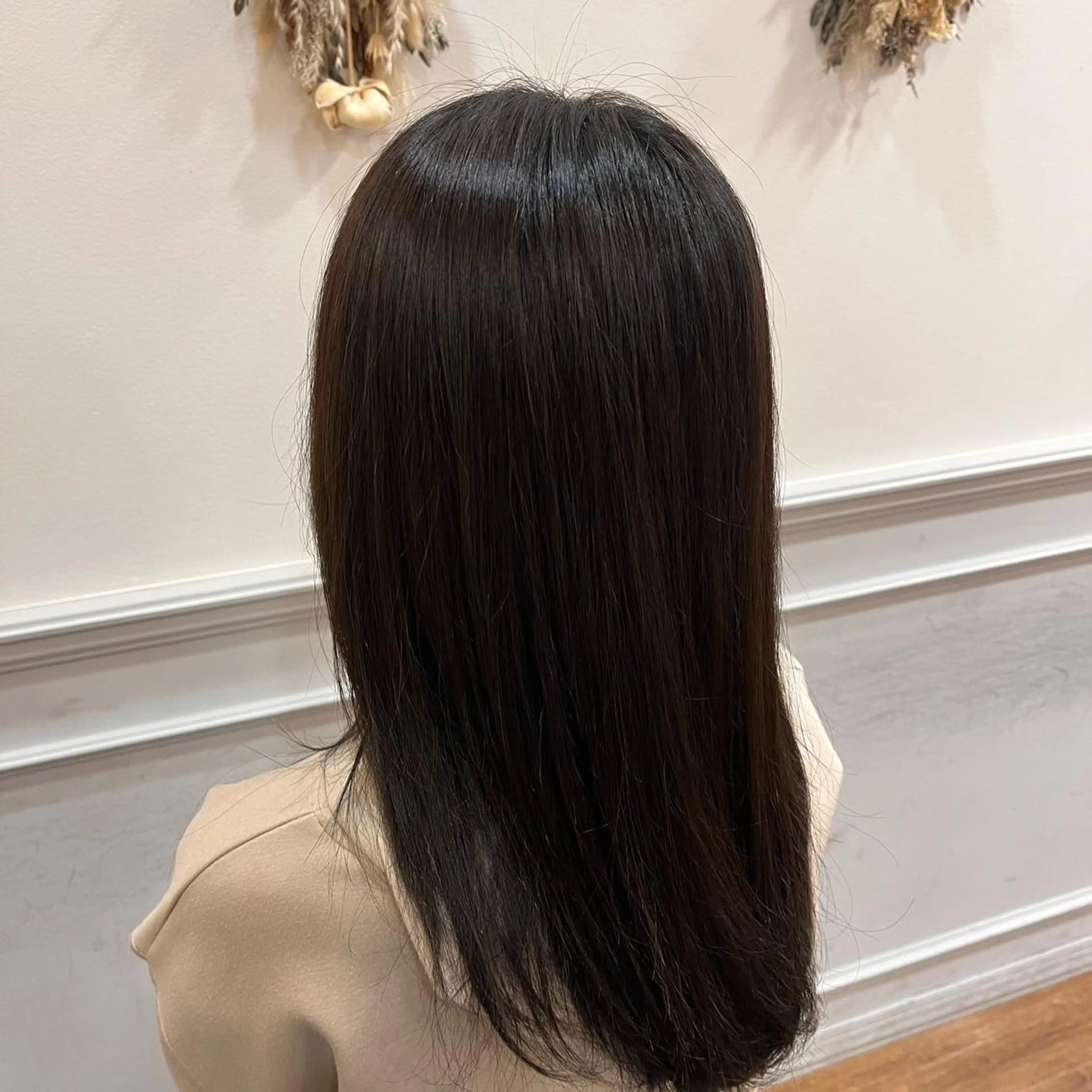 ロング カラー よしだ しおりのヘアスタイル