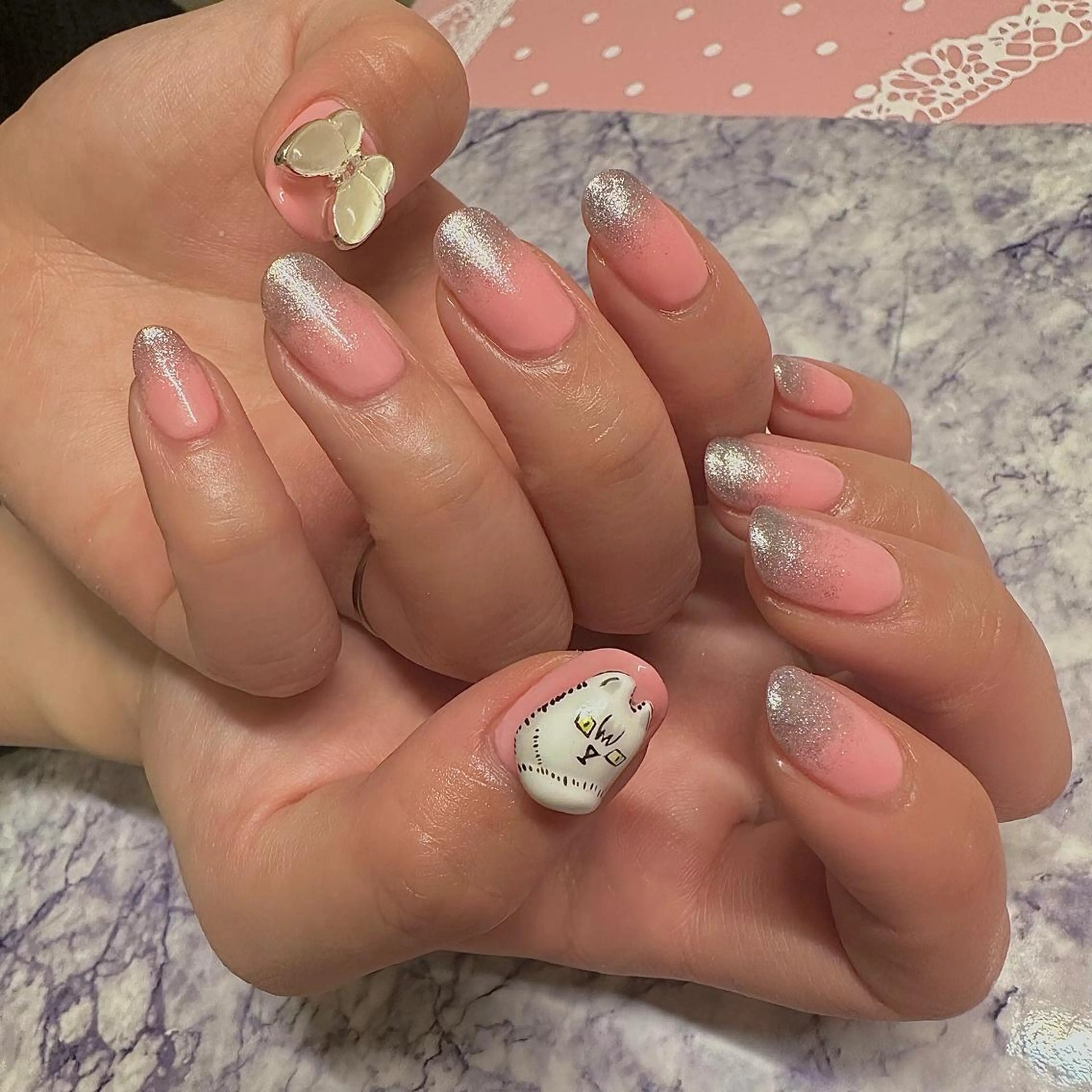 ネイル ハンドネイル フットネイル Pretzels🥨 【プレッツェル】ミウのネイルデザイン