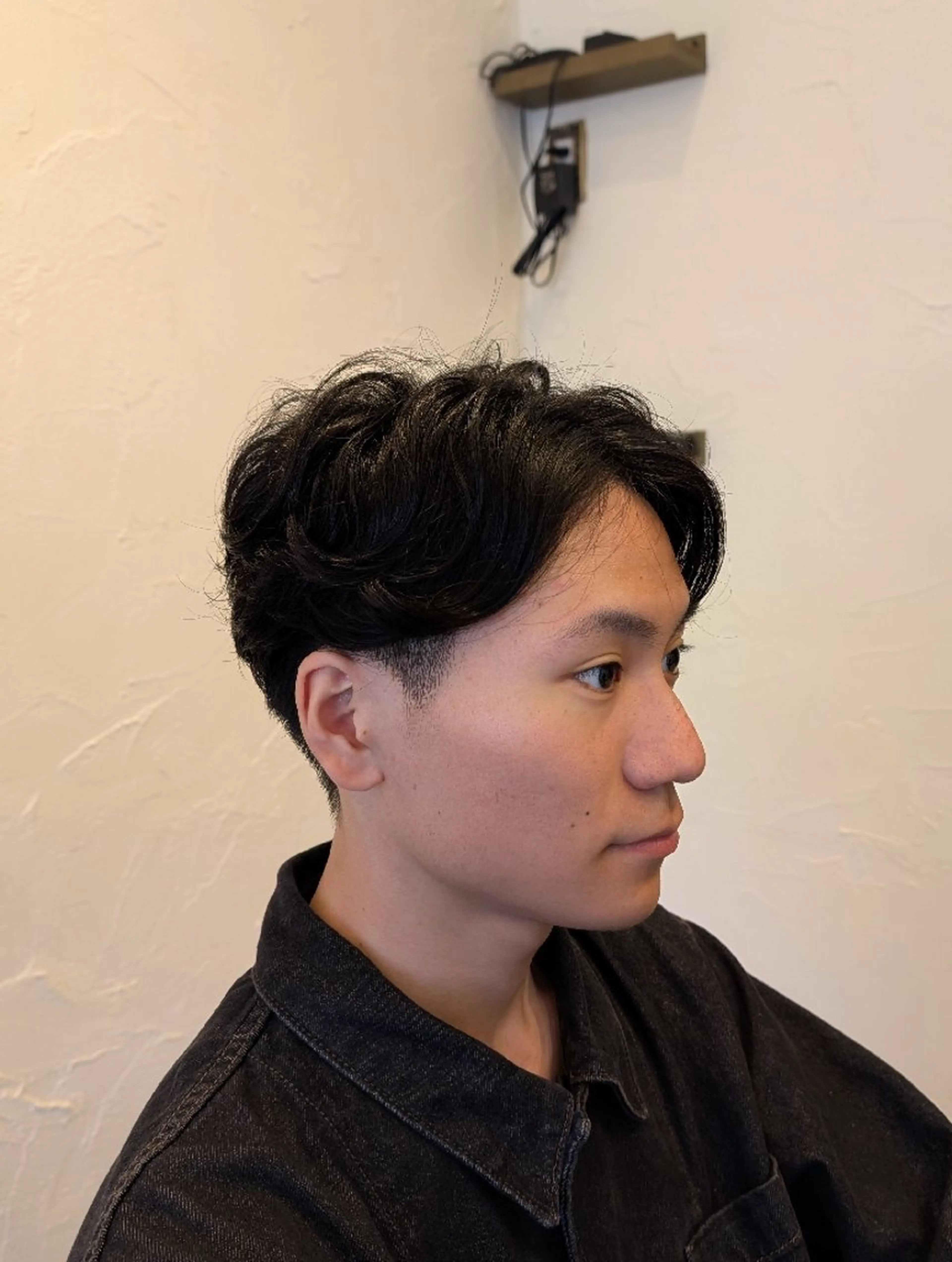 パーマ メンズ カット 吉田 彩/大人 艶髪 /ヘッドスパのヘアスタイル
