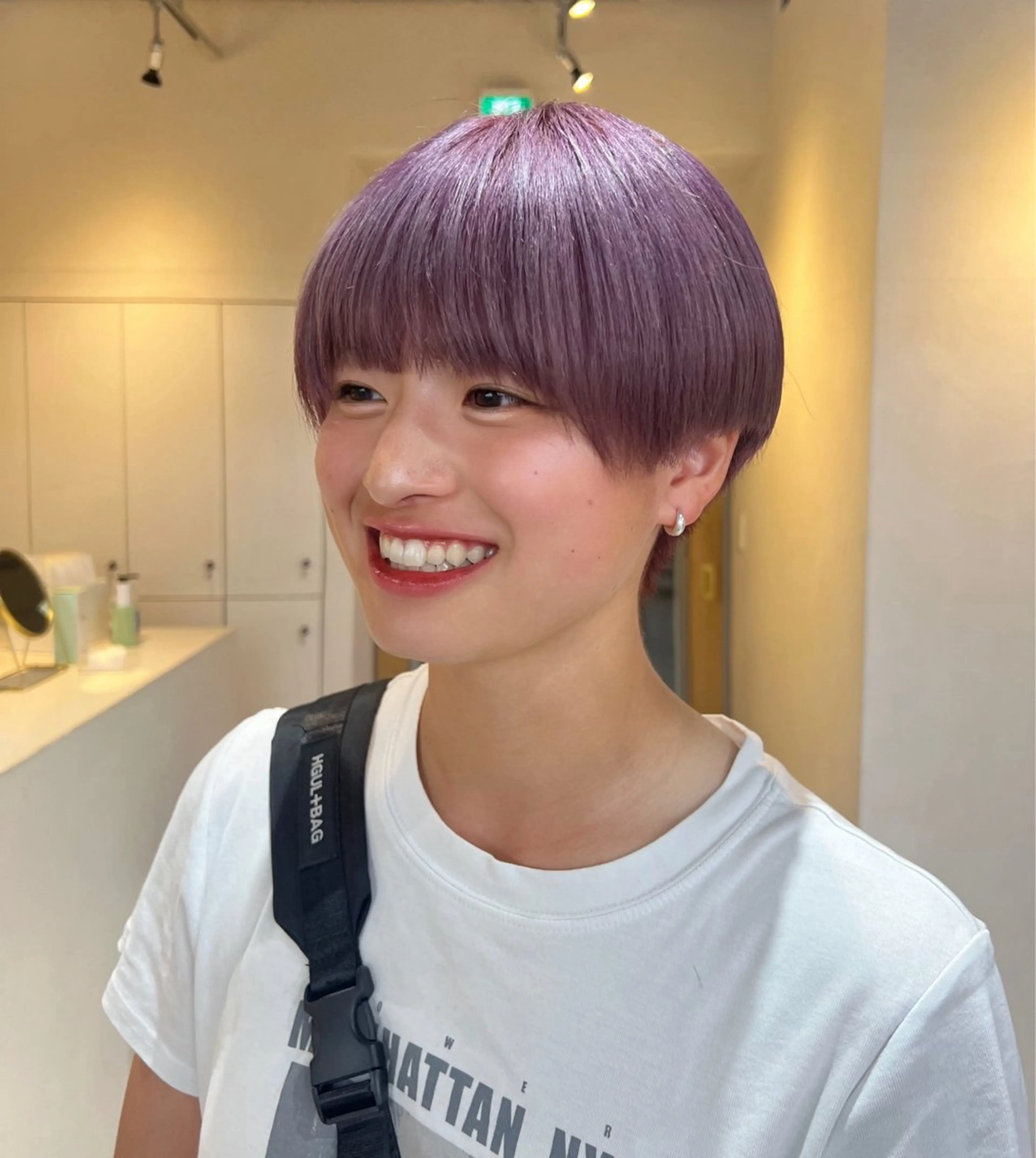 カラー カット ヘアカラー トリートメント 表参道/kozue/ 艶髪/髪質改善のヘアスタイル