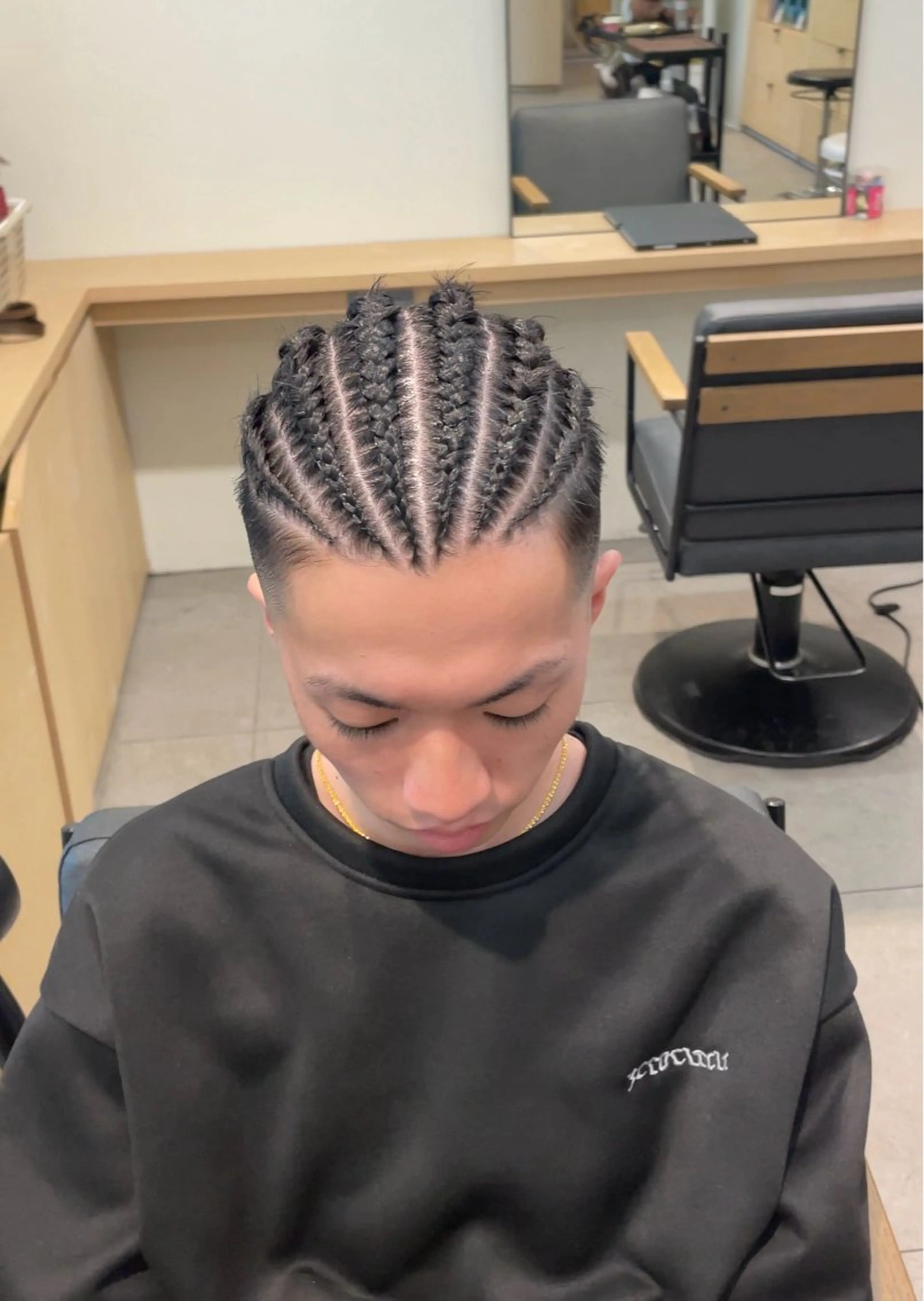 メンズ ヘアセット Le'a所属・渋谷/フェード/ 國分 翔のヘアスタイル