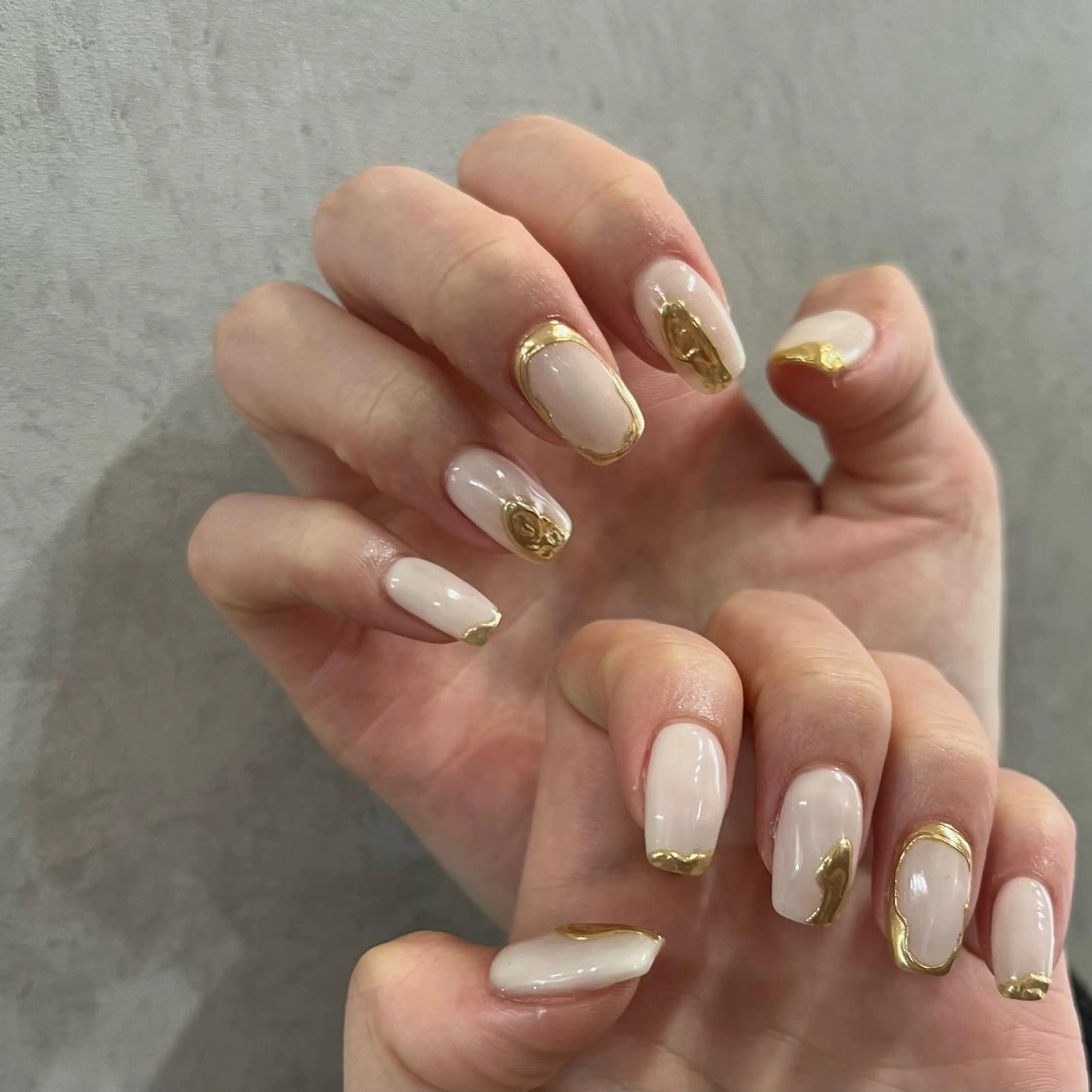 ネイル ハンドネイル nuás nailのネイルデザイン