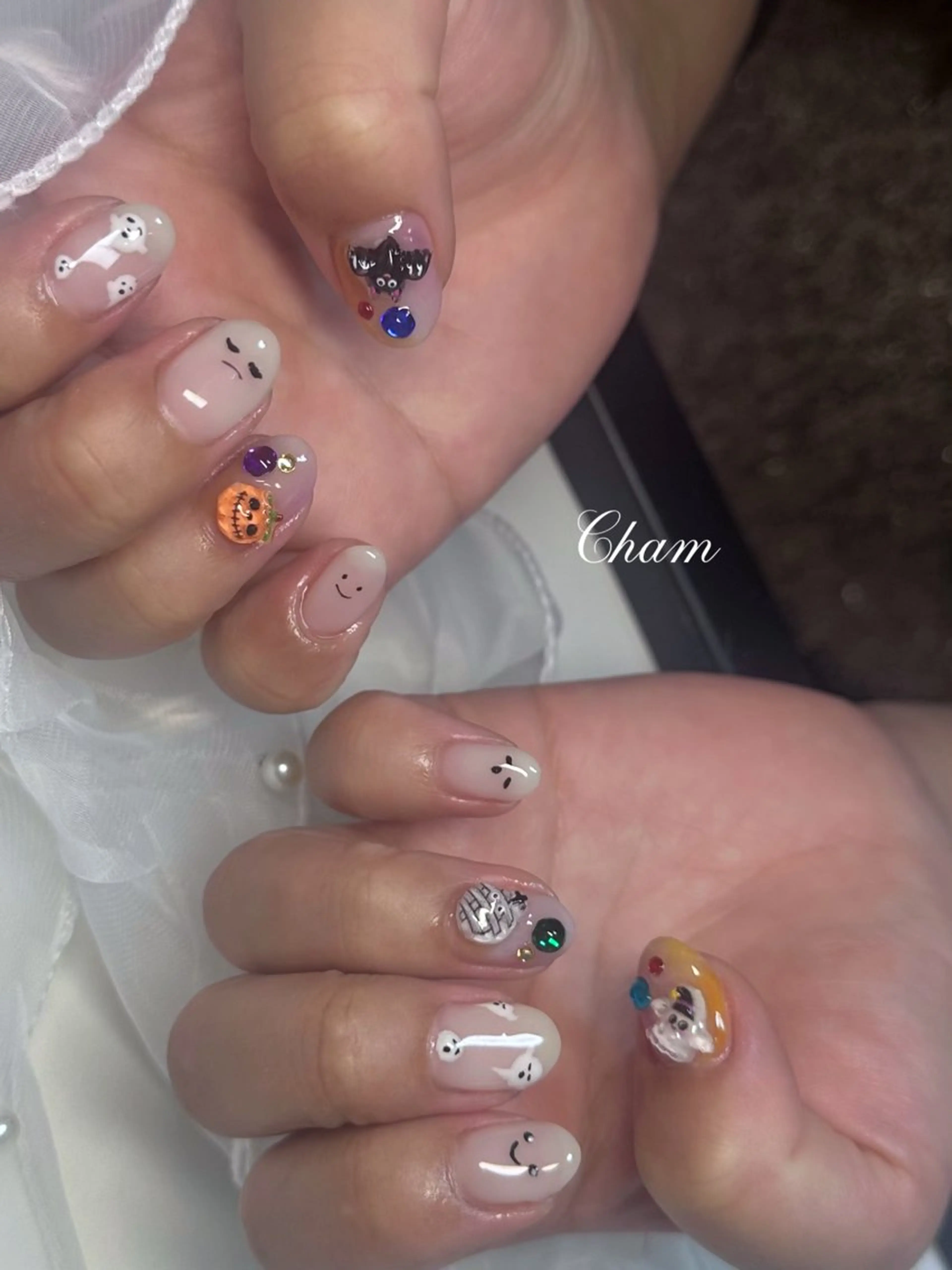 ネイル ハンドネイル Cham Haruneのネイルデザイン