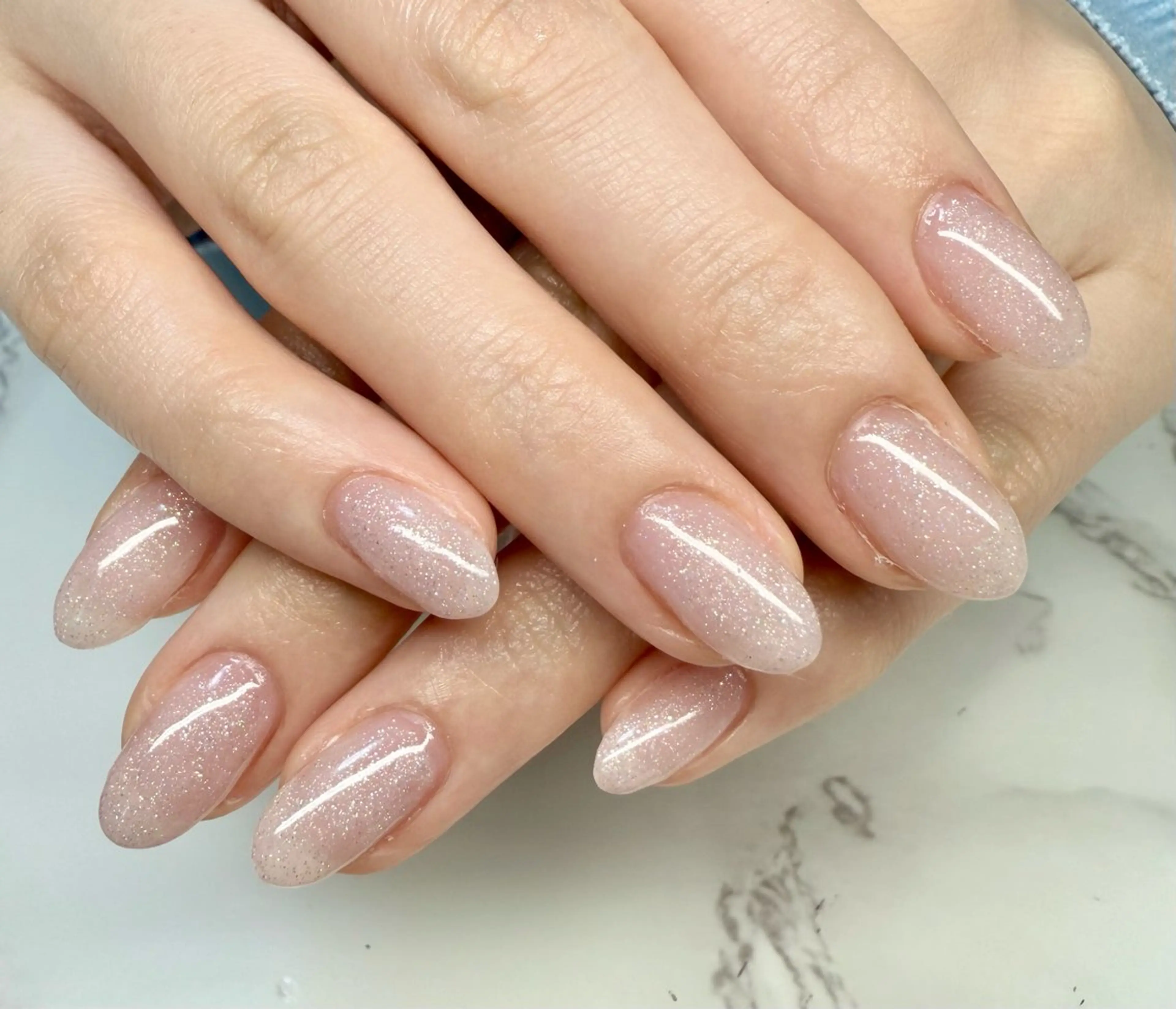 ネイル アートネイル チークネイル フレンチネイル 氷ネイル・うるうるネイル キラキラネイル Mai’s nailのネイルデザイン