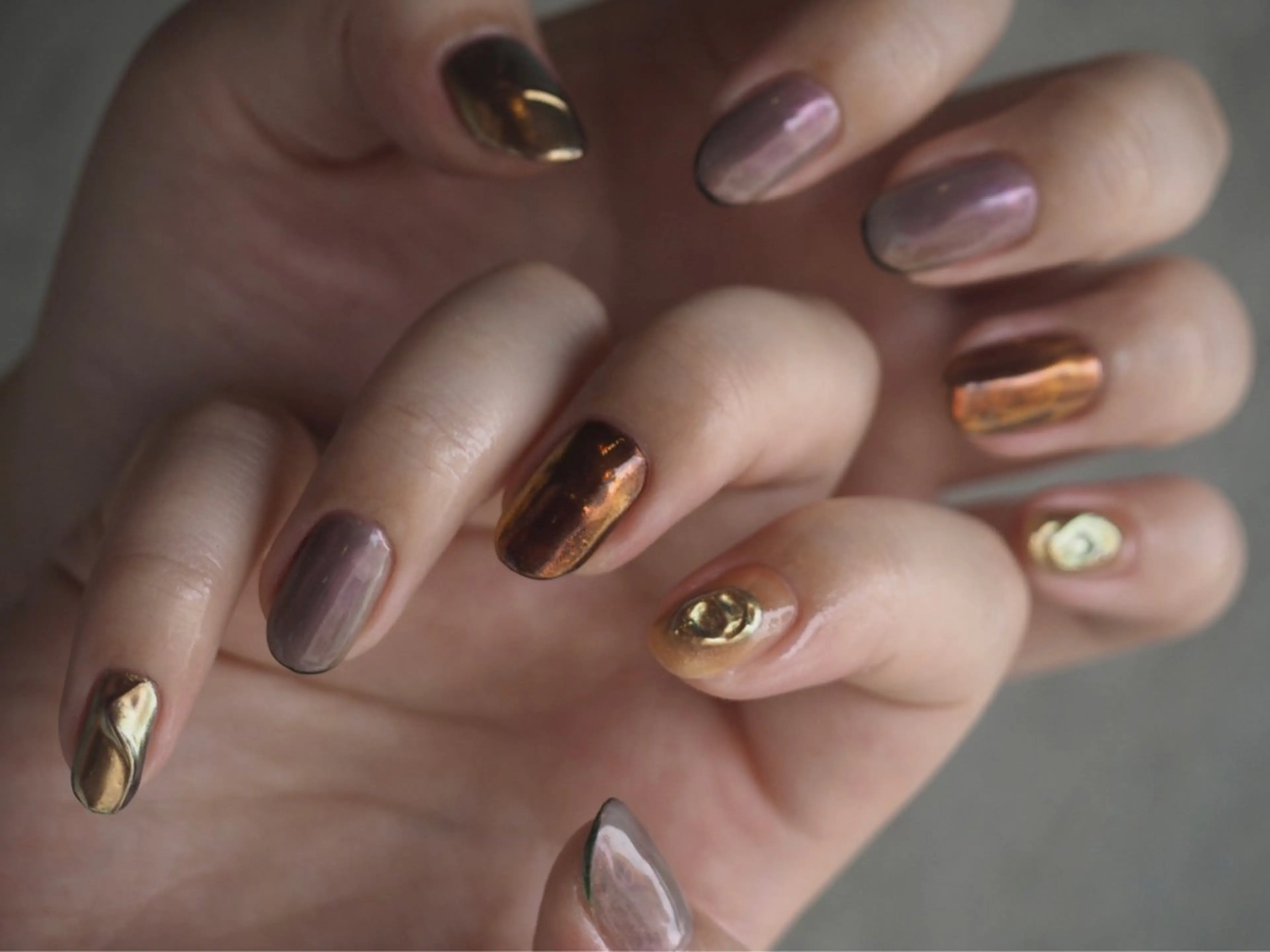 ネイル 吉澤 柚花のネイルデザイン