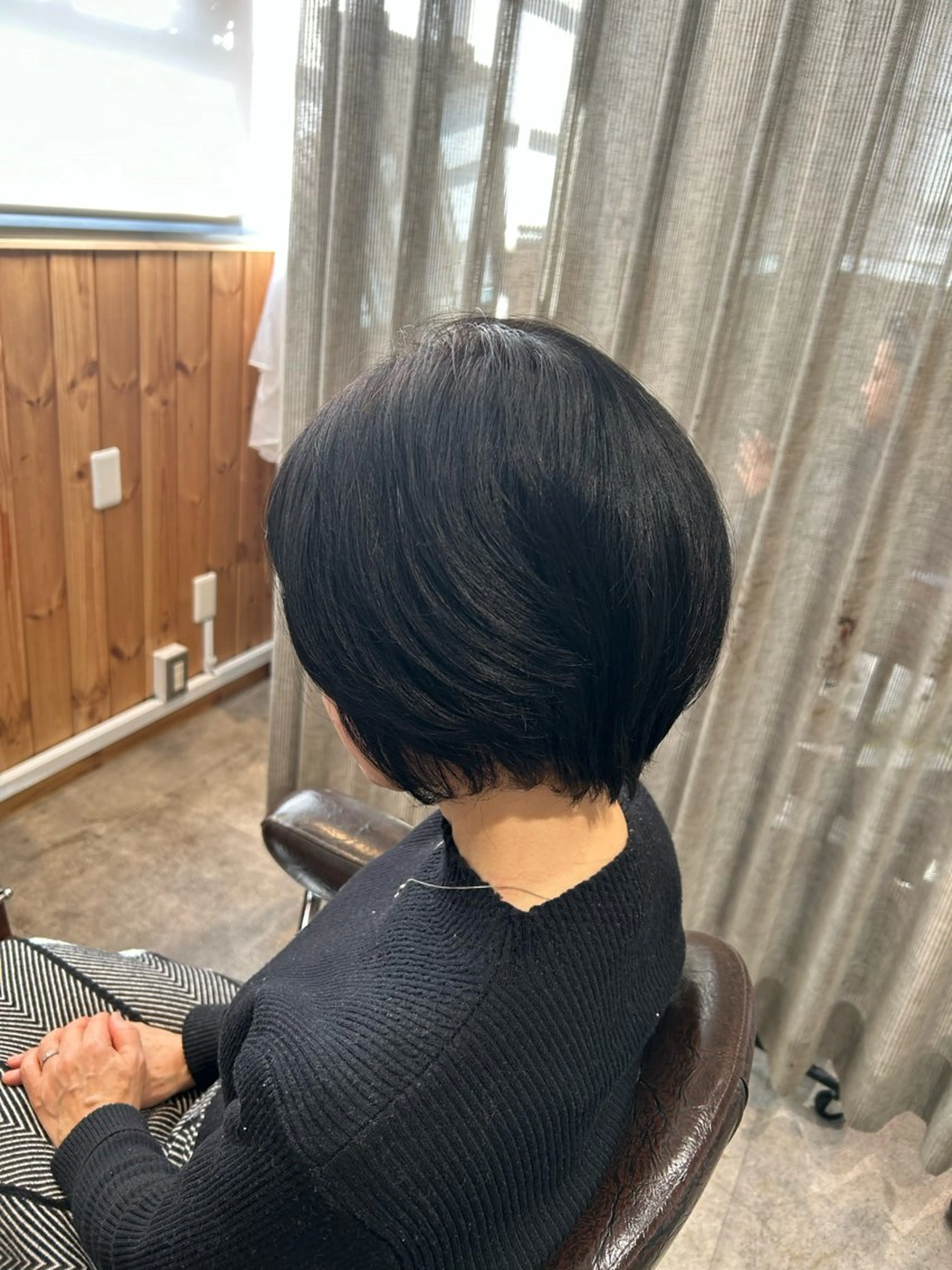 ショート ショートボブ ボブ ショートヘア 武井 哉子のヘアスタイル