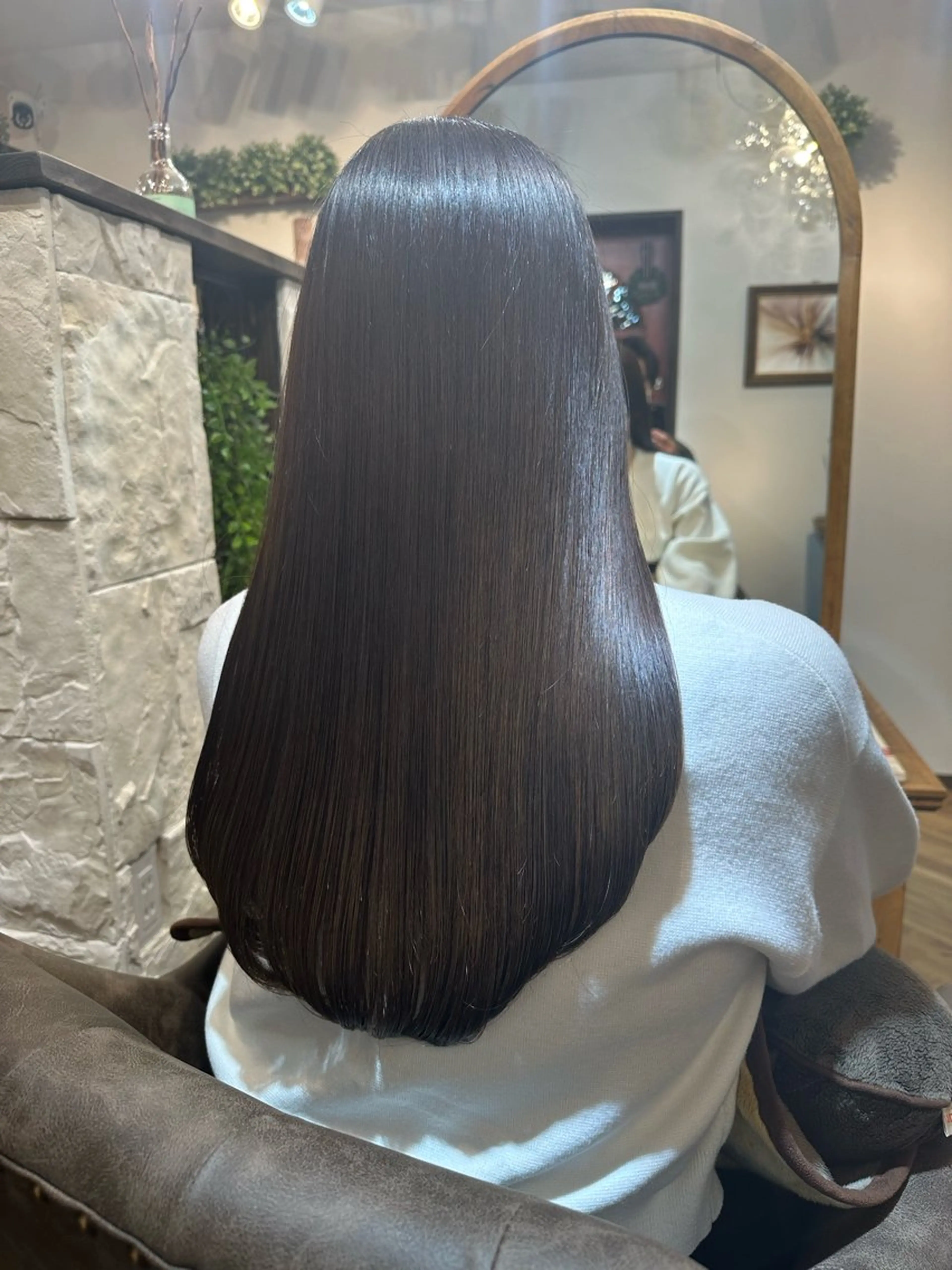 ロング カット ヘアカラー トリートメント 伏田 遼馬のヘアスタイル