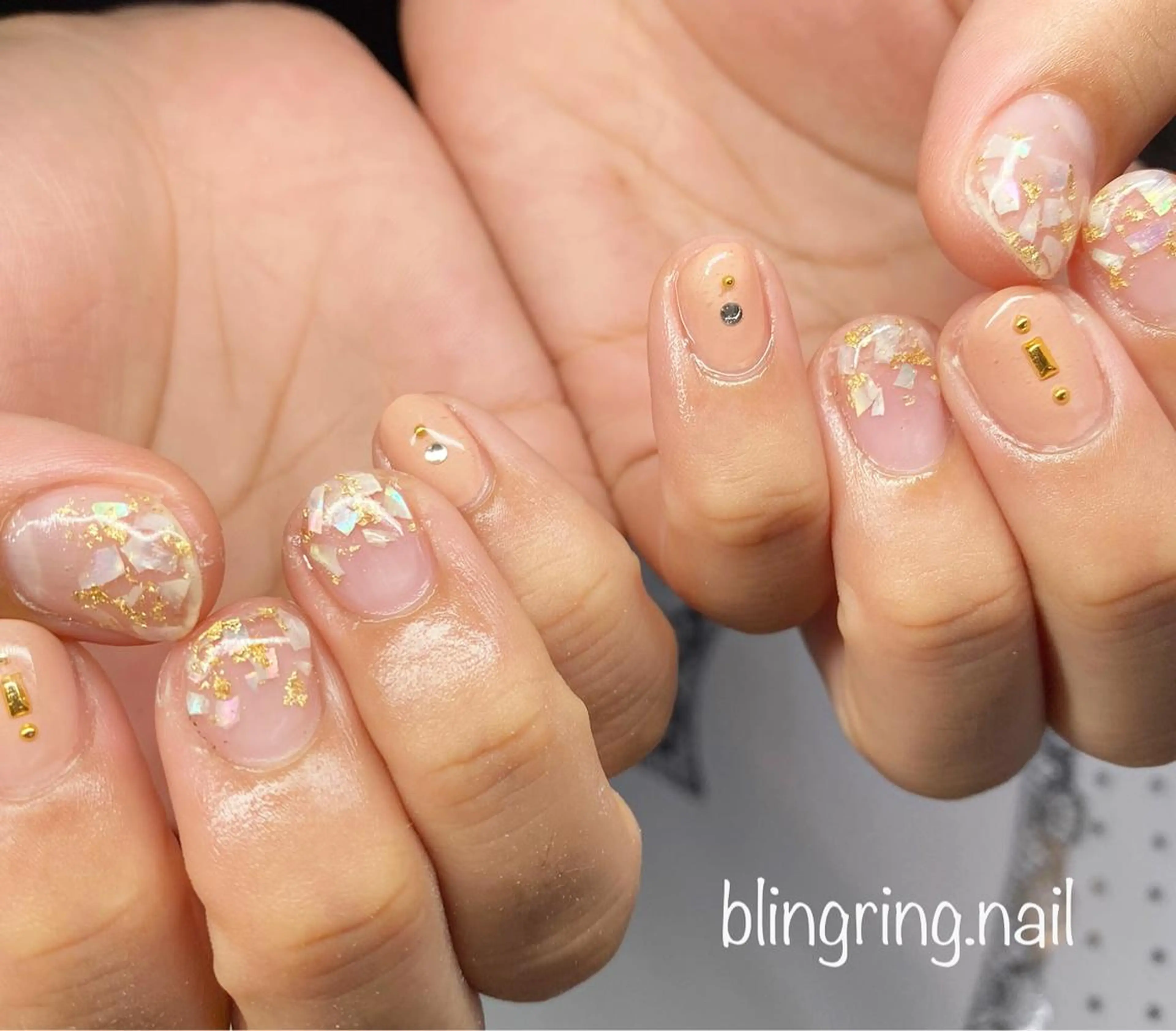 ネイル ジェルネイル ブライダルネイル ハンドネイル 🌈KANÅKO 🌈のネイルデザイン