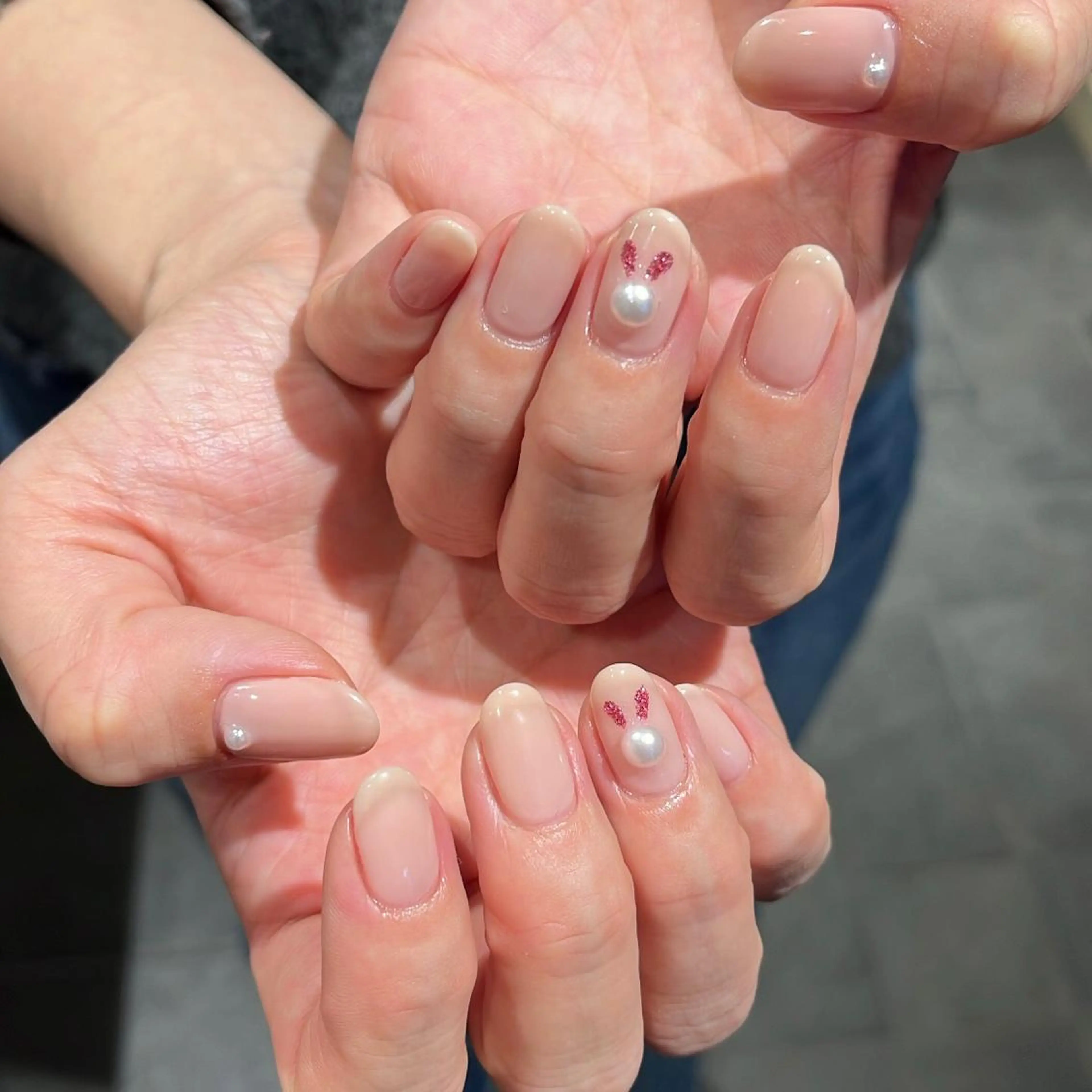 ネイル シンプルネイル ハンドネイル 鈴木 里奈のネイルデザイン