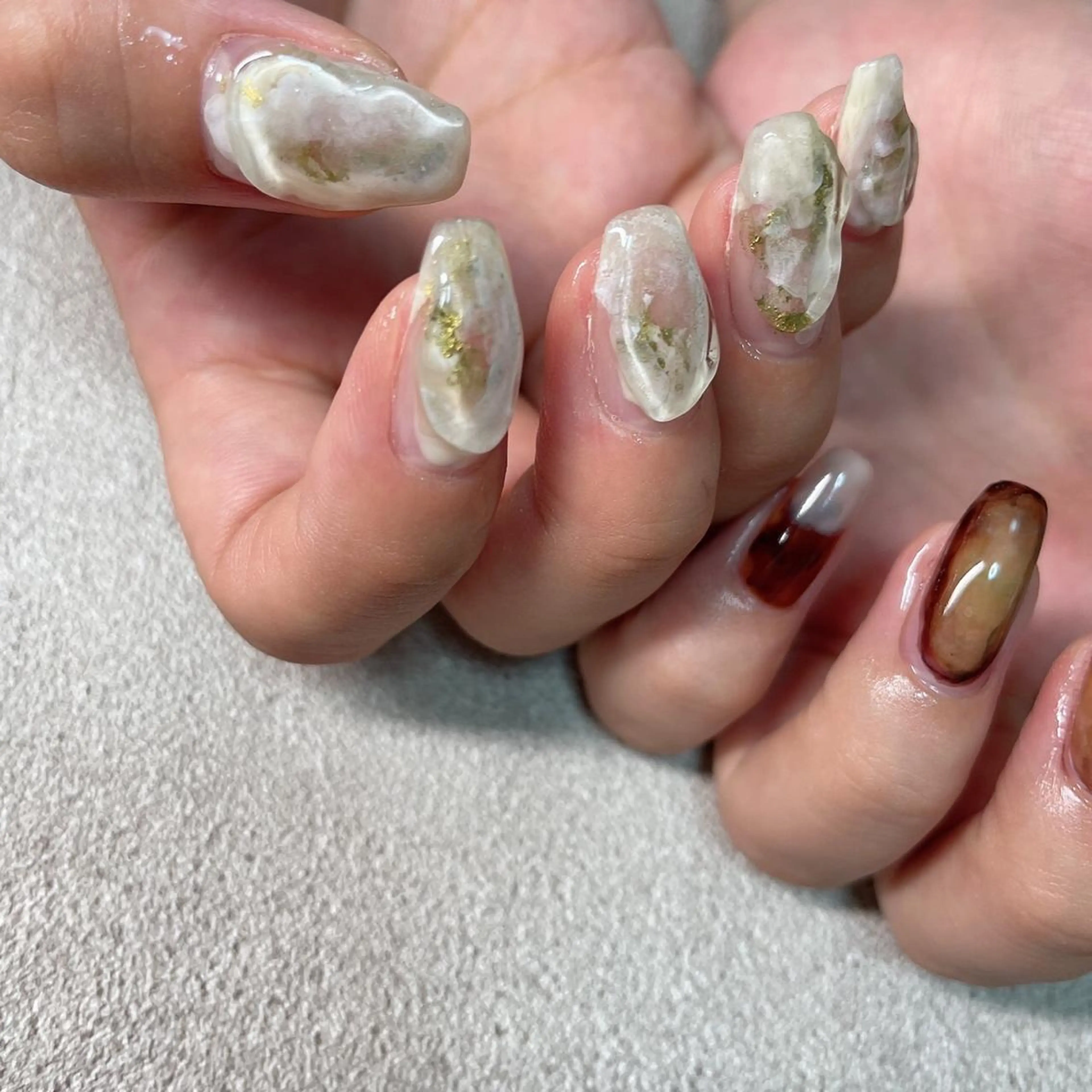 ネイル ハンドネイル lilbondir. chiharuのネイルデザイン