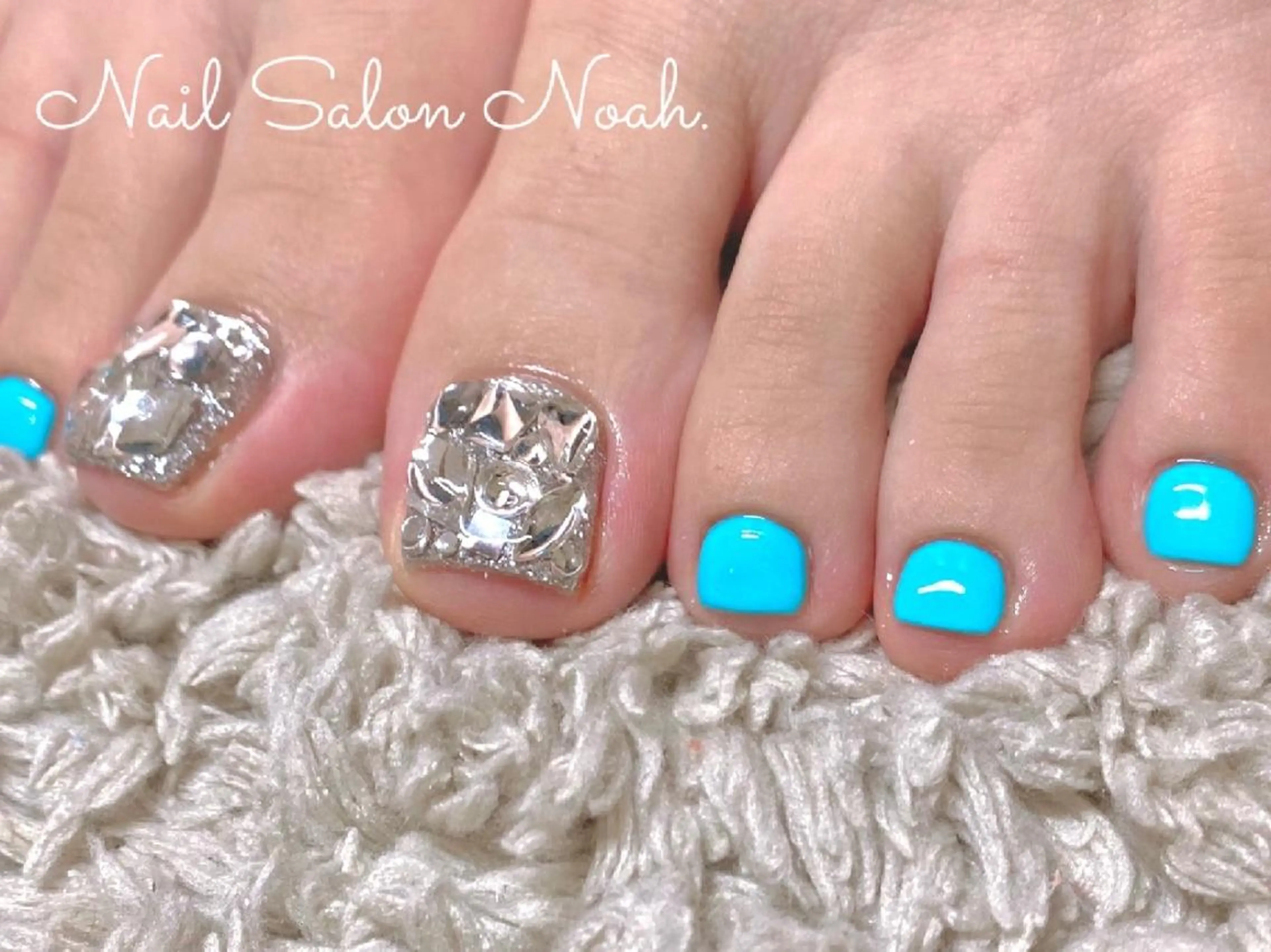 ネイル 持ち込み フットネイル Nail Salon Noah所属・Nail Salon Noah.のネイルデザイン