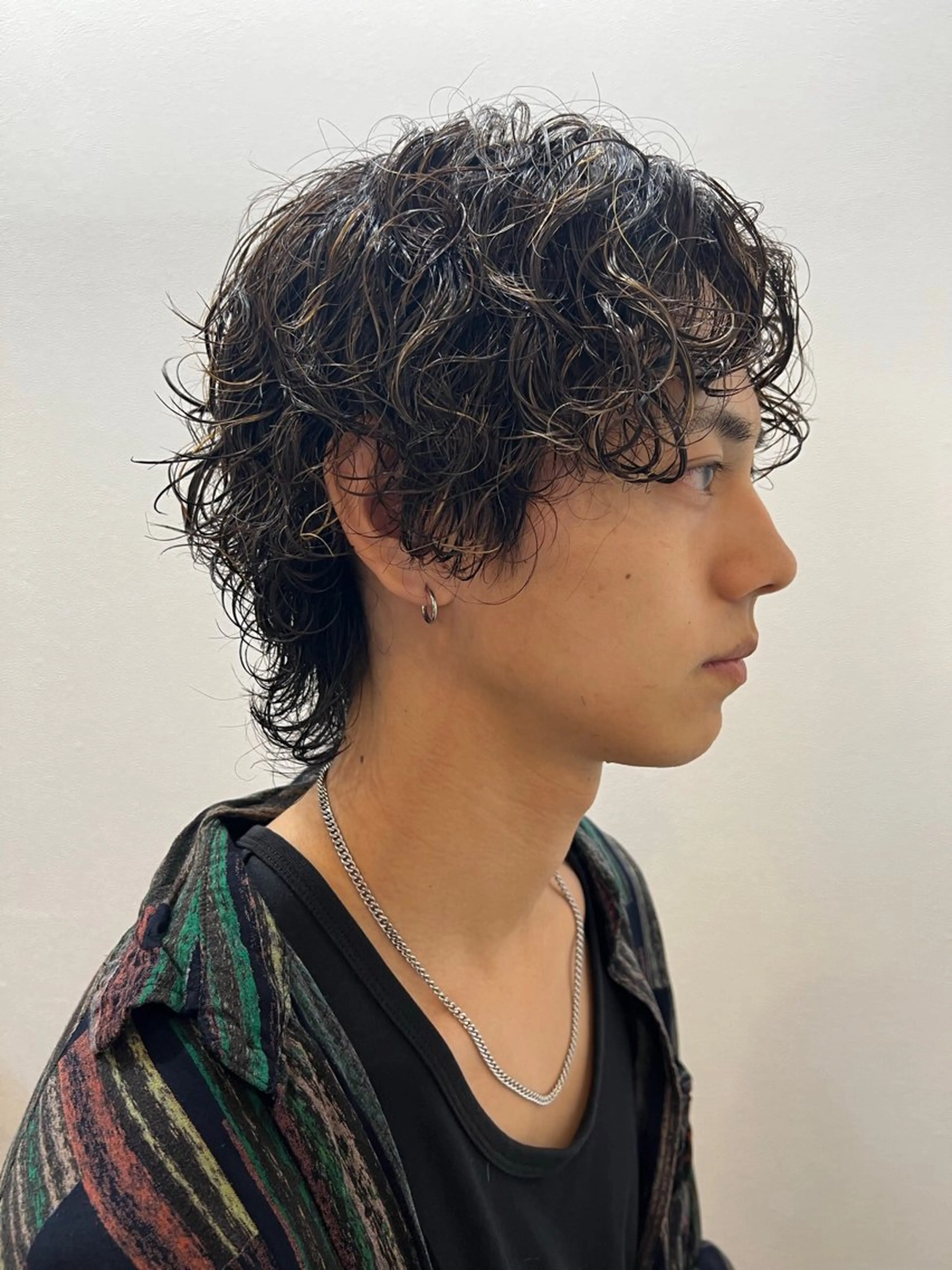 パーマ メンズ カット パーマ 長山 航来 /縮毛矯正のヘアスタイル