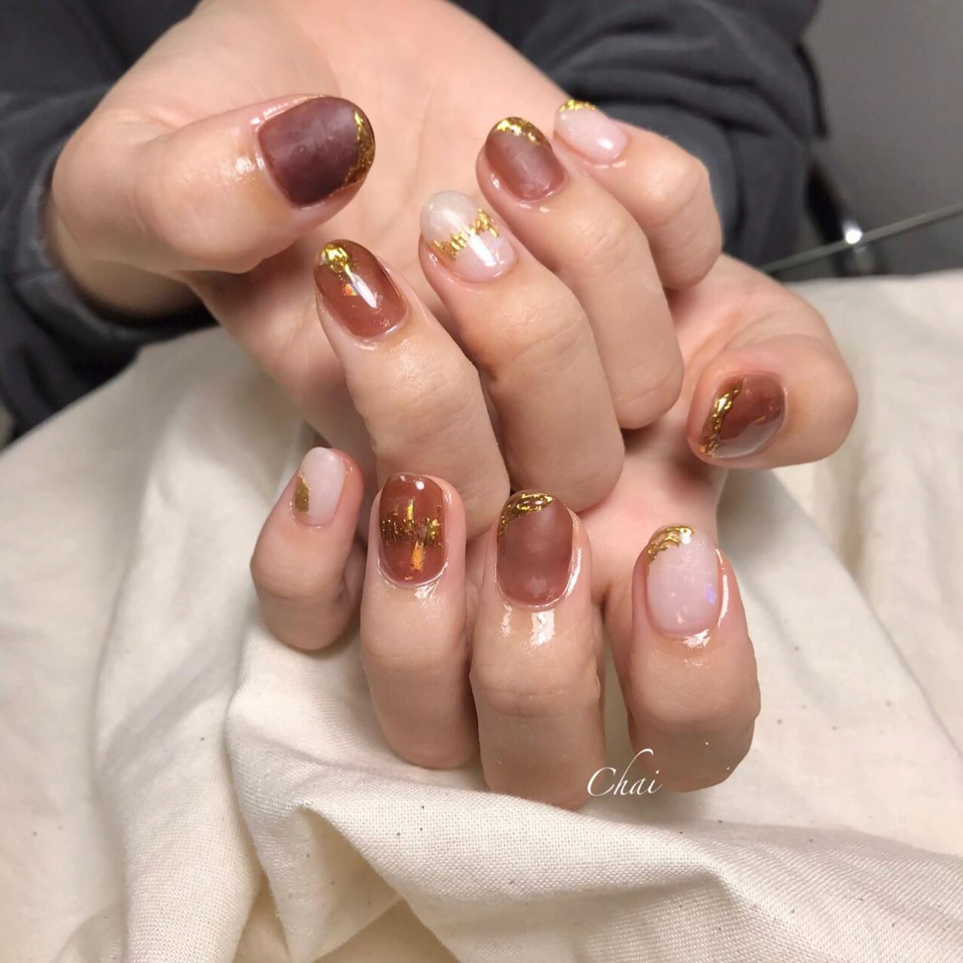 ネイル ハンドネイル 💅chainail _aiのネイルデザイン