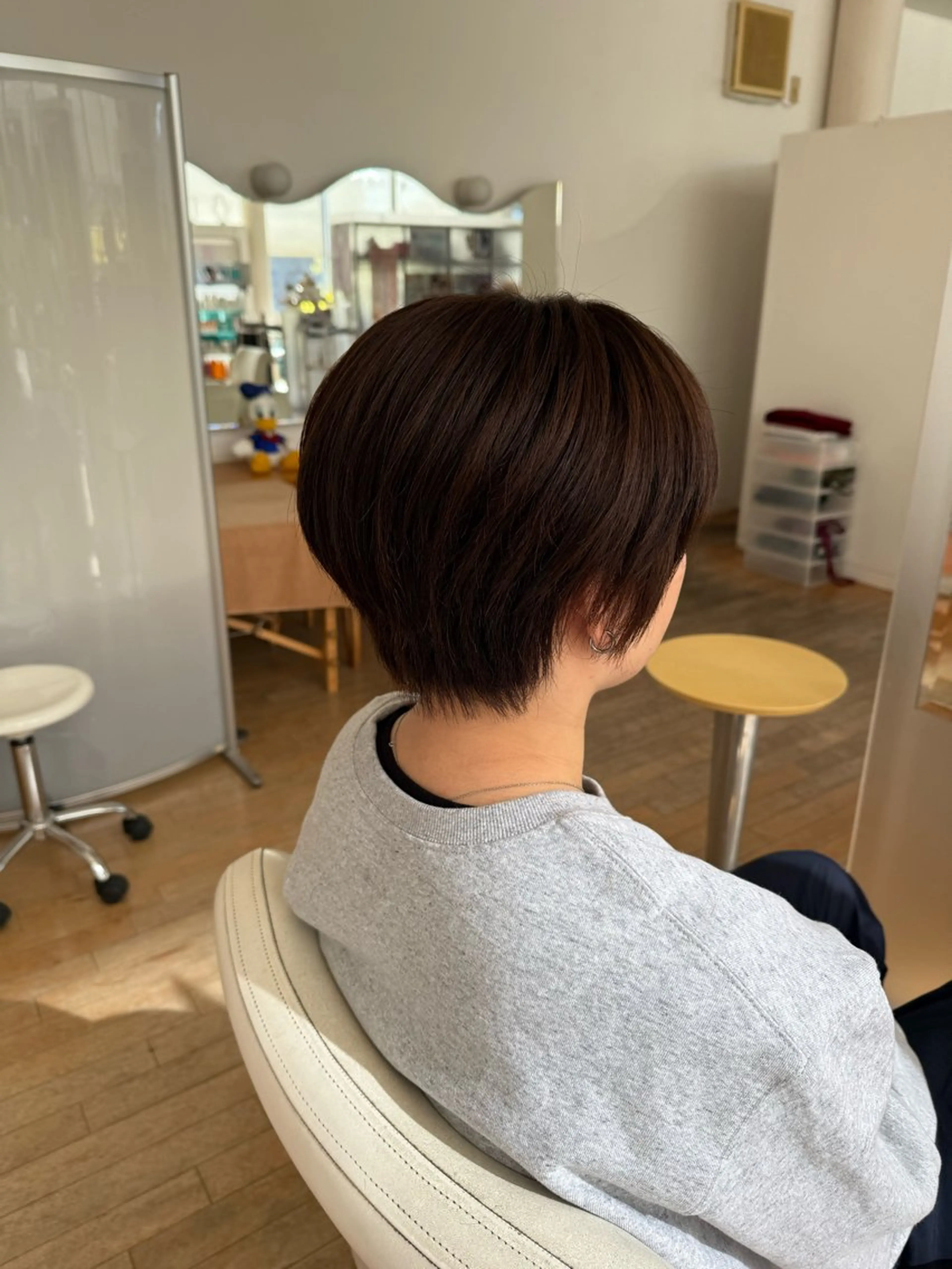 ショート 山本 瑠華のヘアスタイル