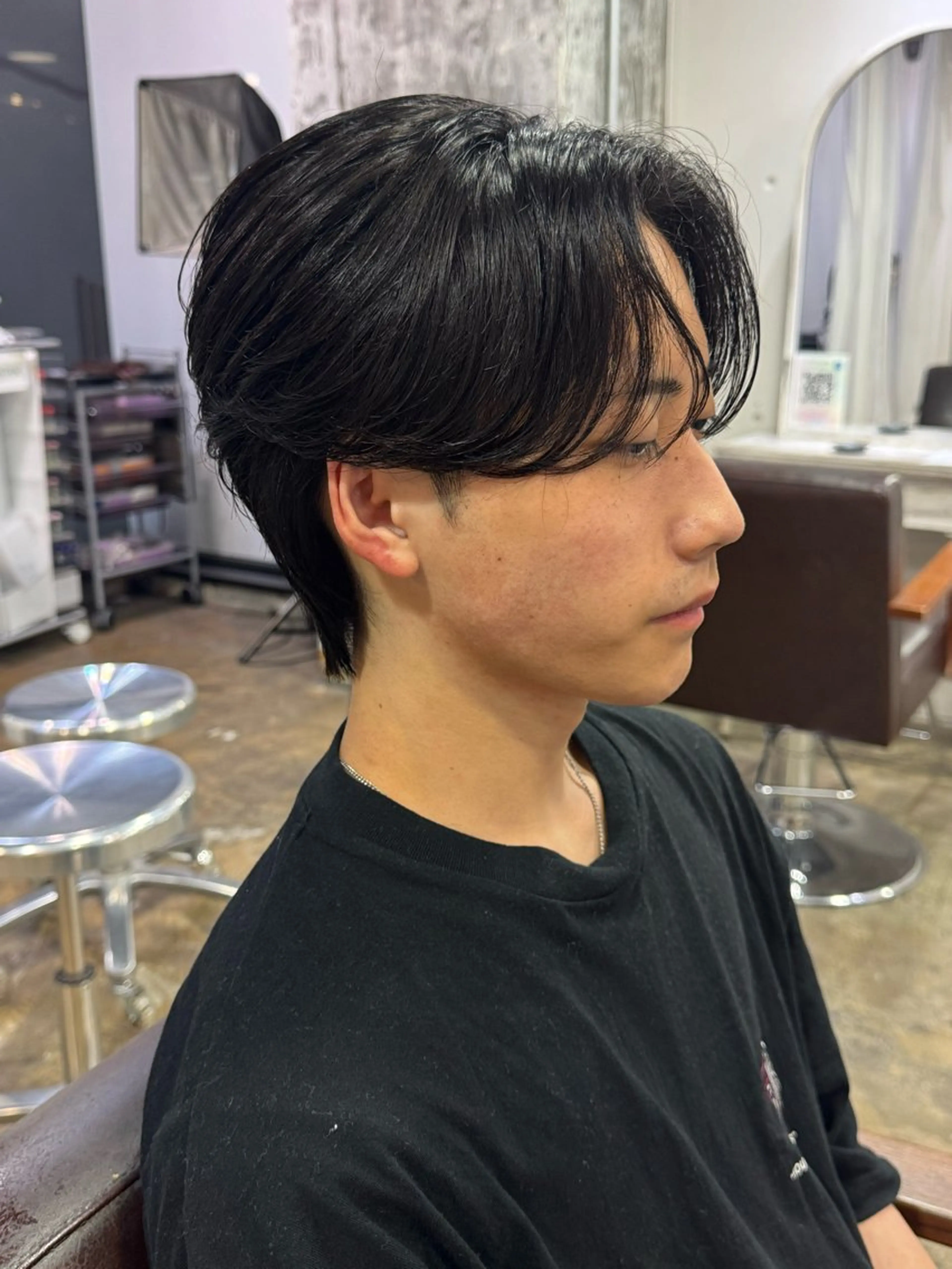 メンズ 岩佐 柚太のヘアスタイル