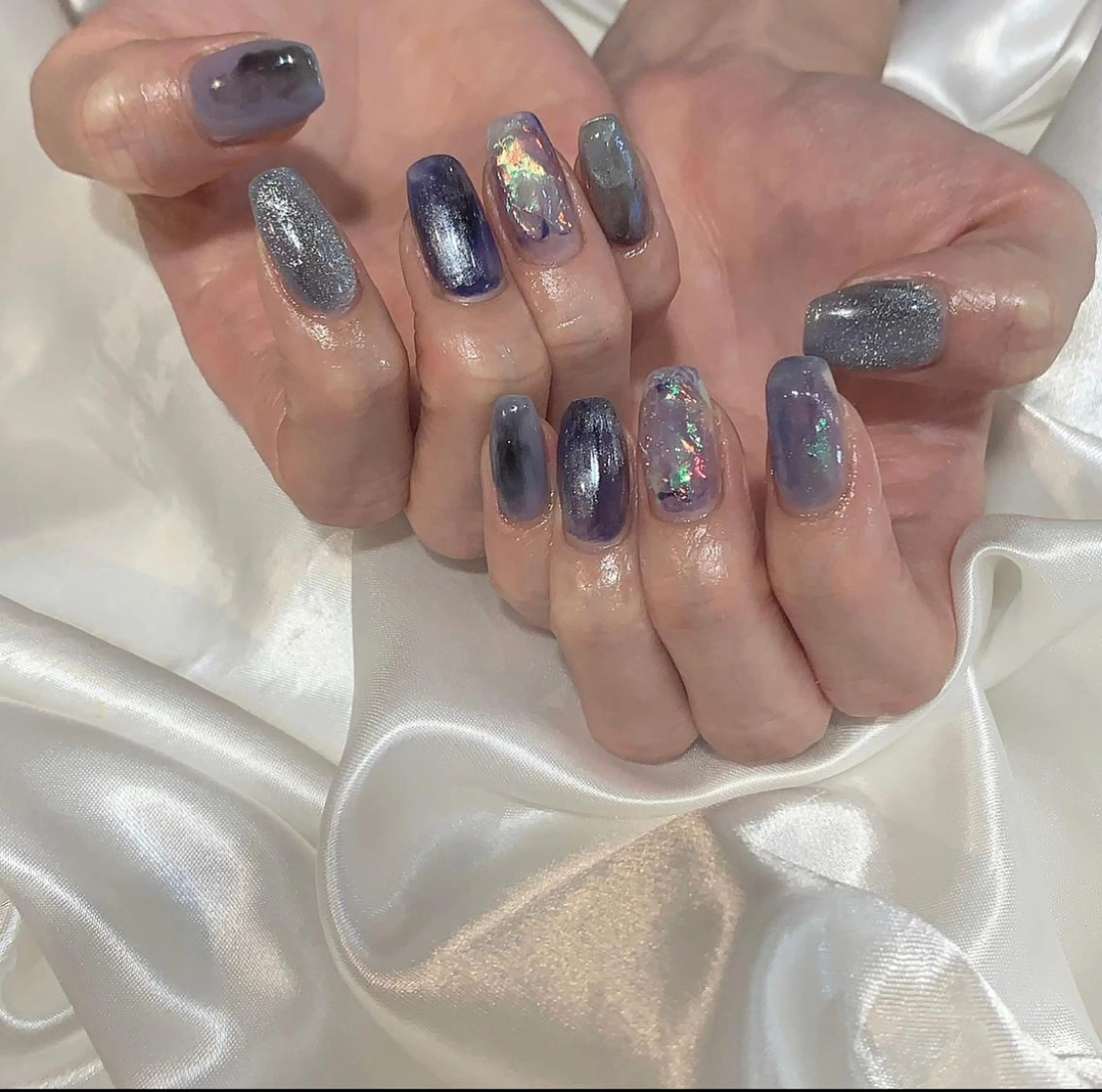 ネイル ハンドネイル にしぐち はるかのネイルデザイン