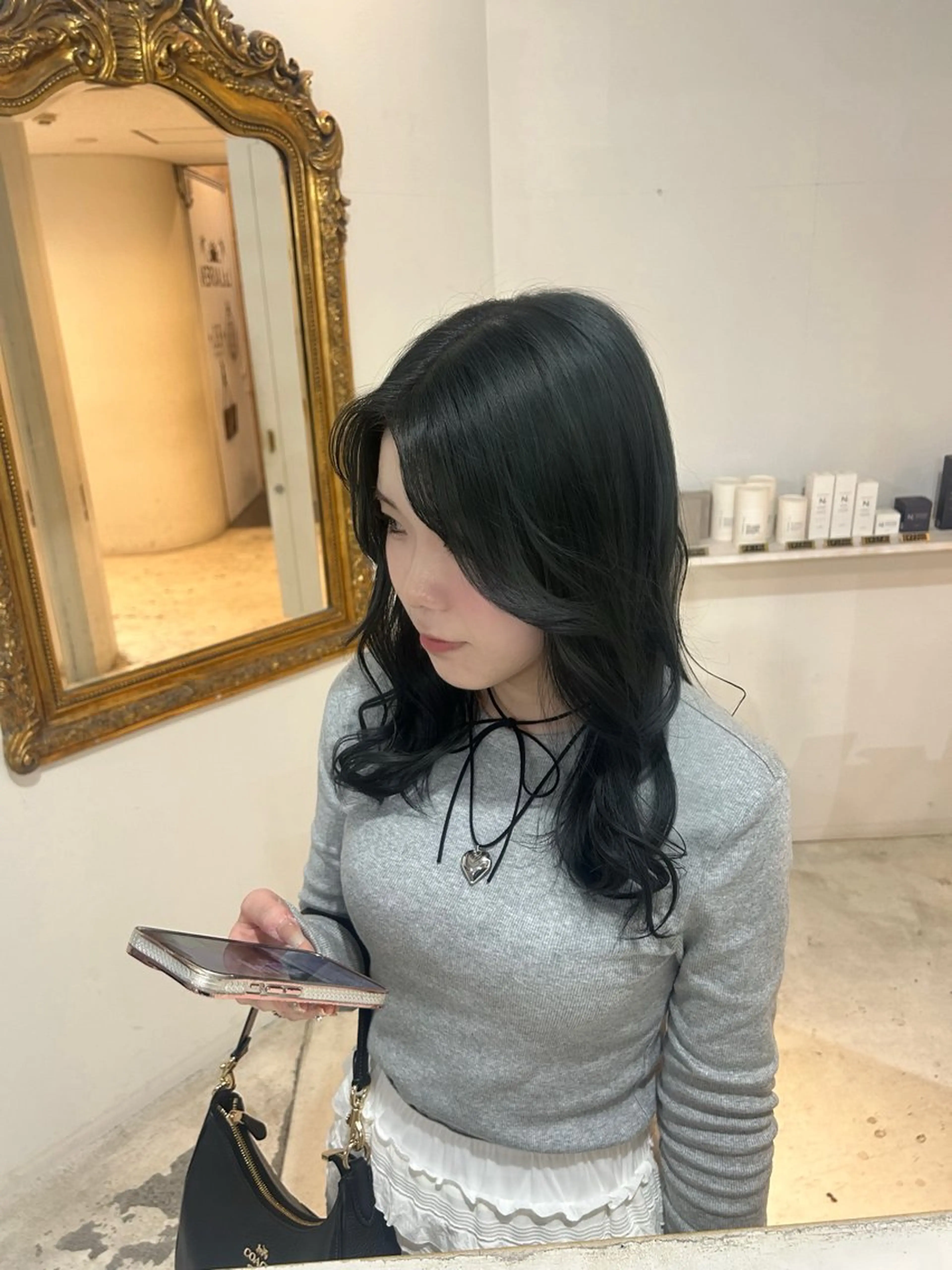 カラー ヘアカラー yori所属・kokoro/ レイヤーstyle✭のヘアスタイル