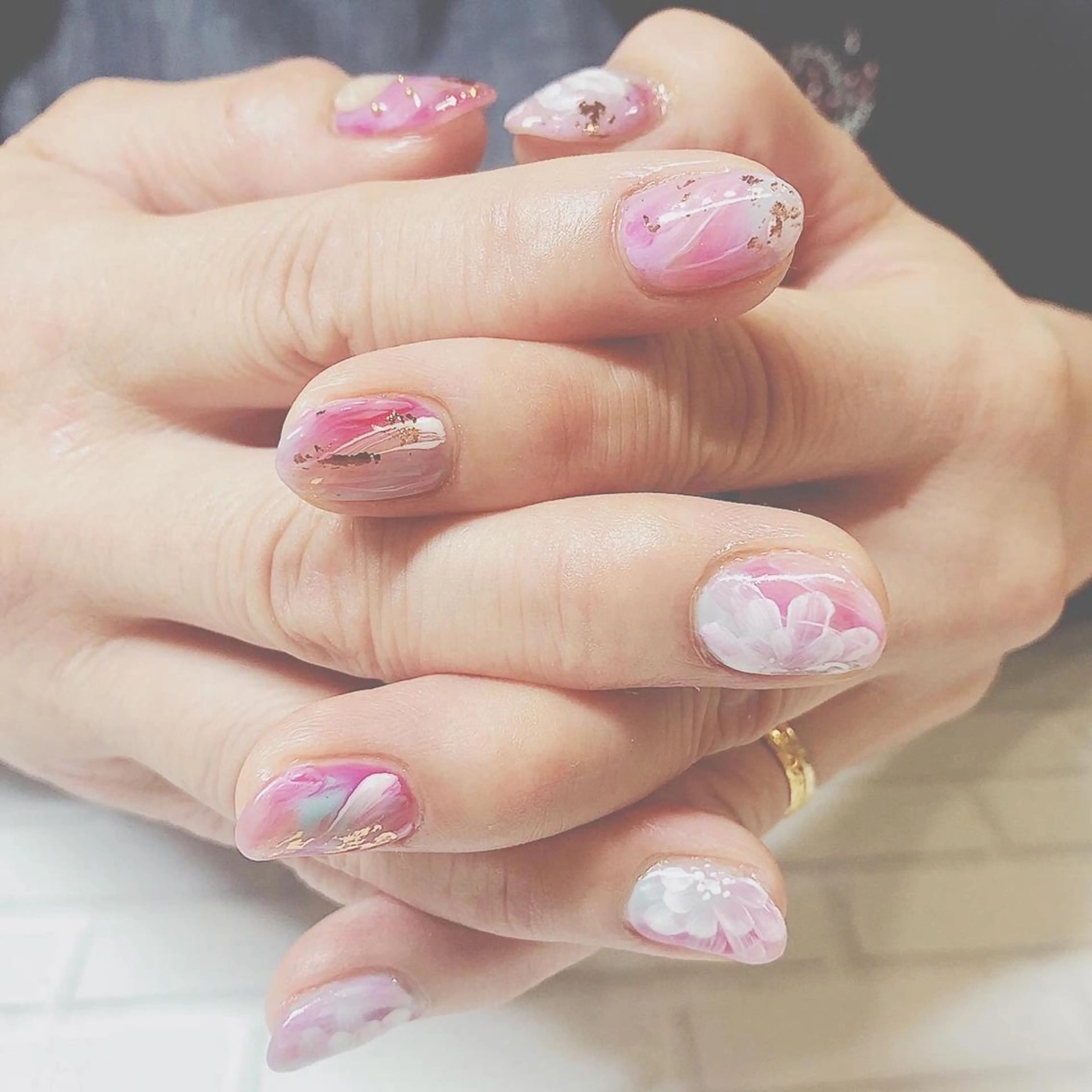 ネイル arm in arm ︎✿Yamamotoのマツエク・マツパデザイン