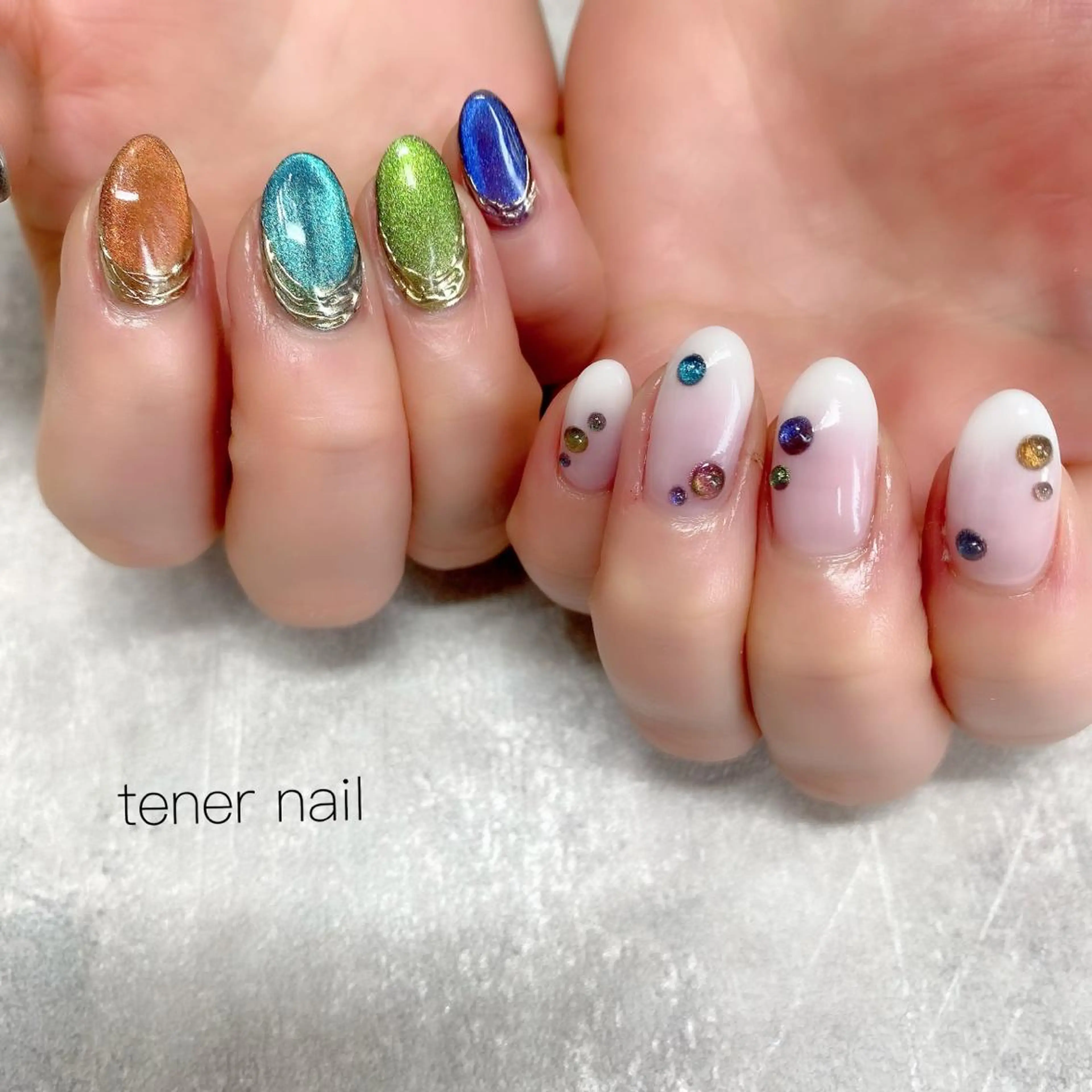 ネイル マグネットネイル テネルネイル tener nailのネイルデザイン