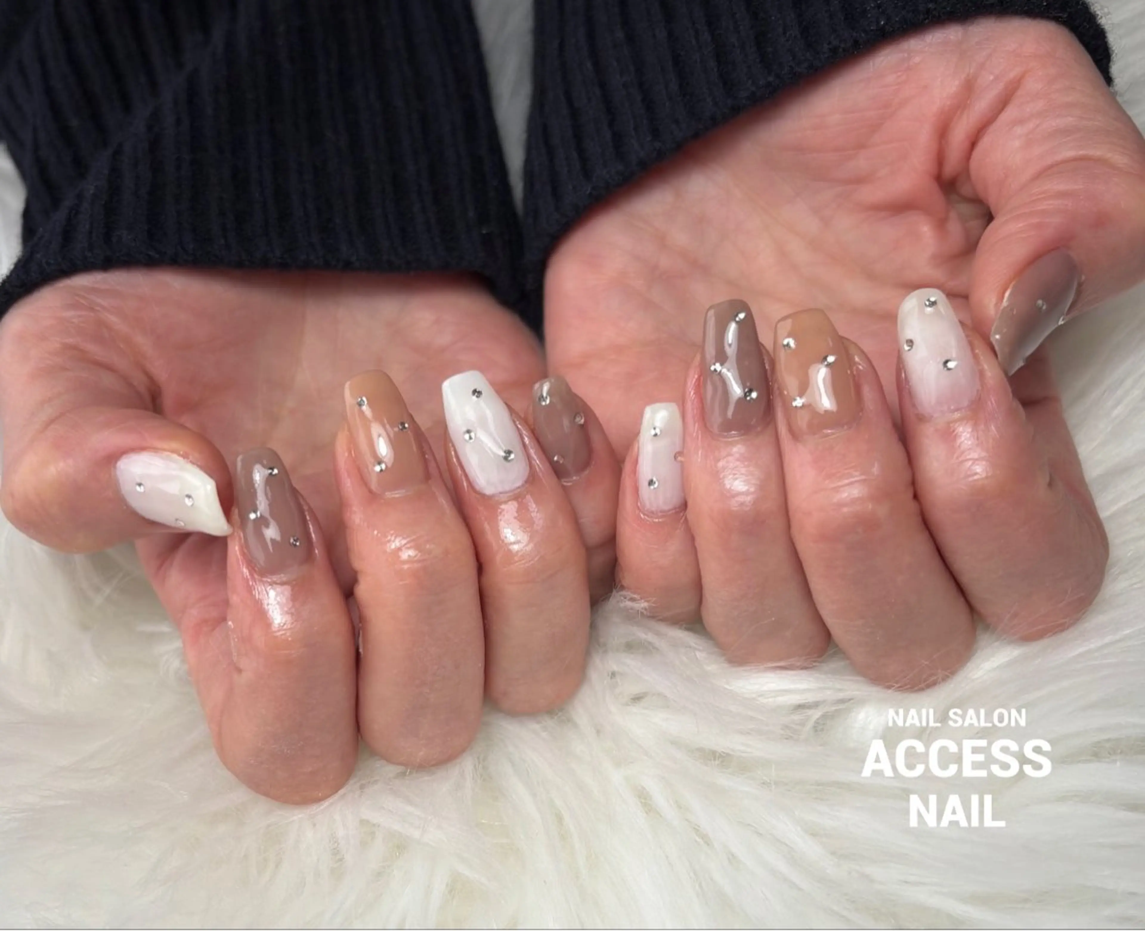 ネイル access nailのネイルデザイン