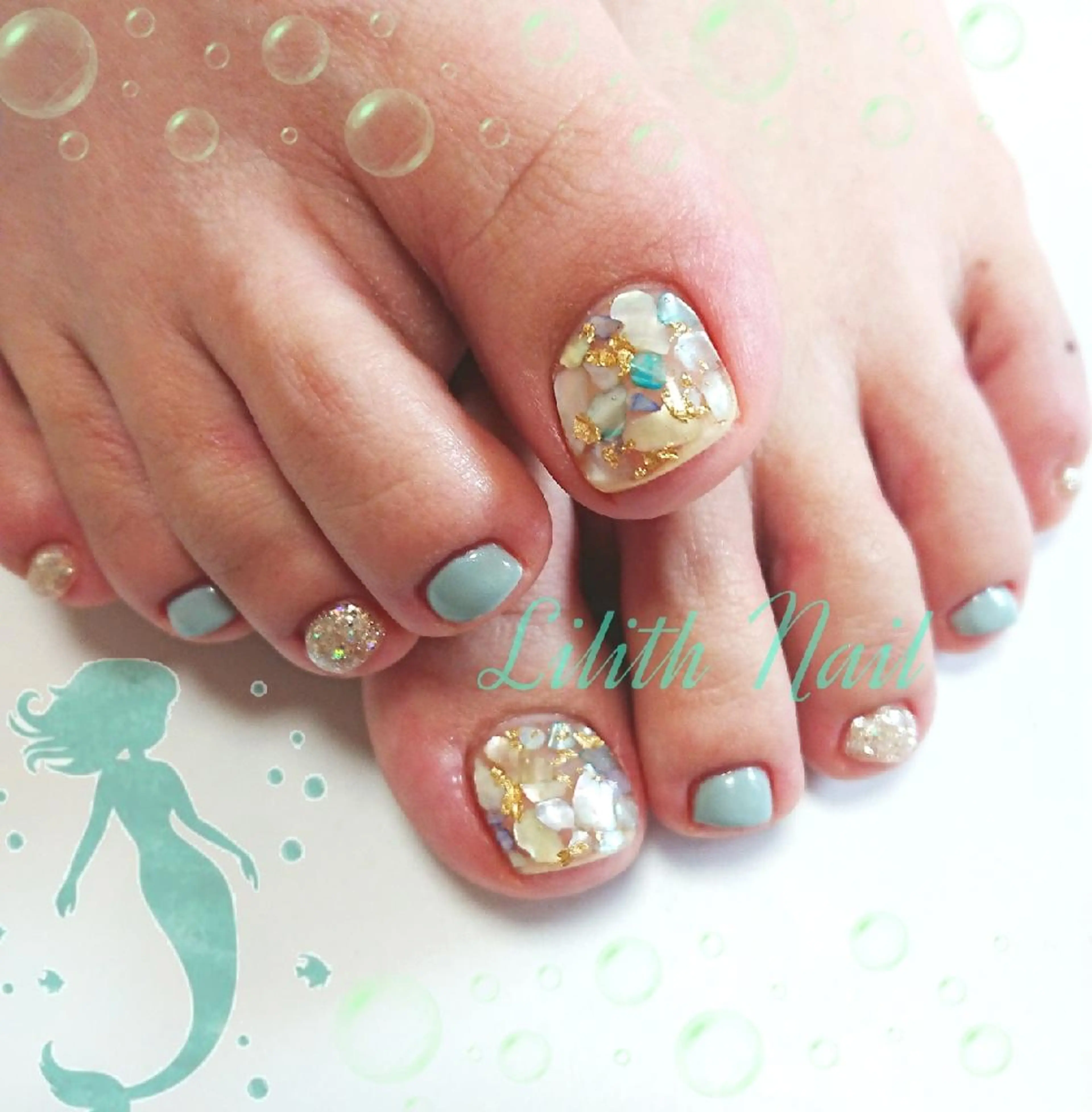 ネイル フットネイル Lilith Nailのネイルデザイン