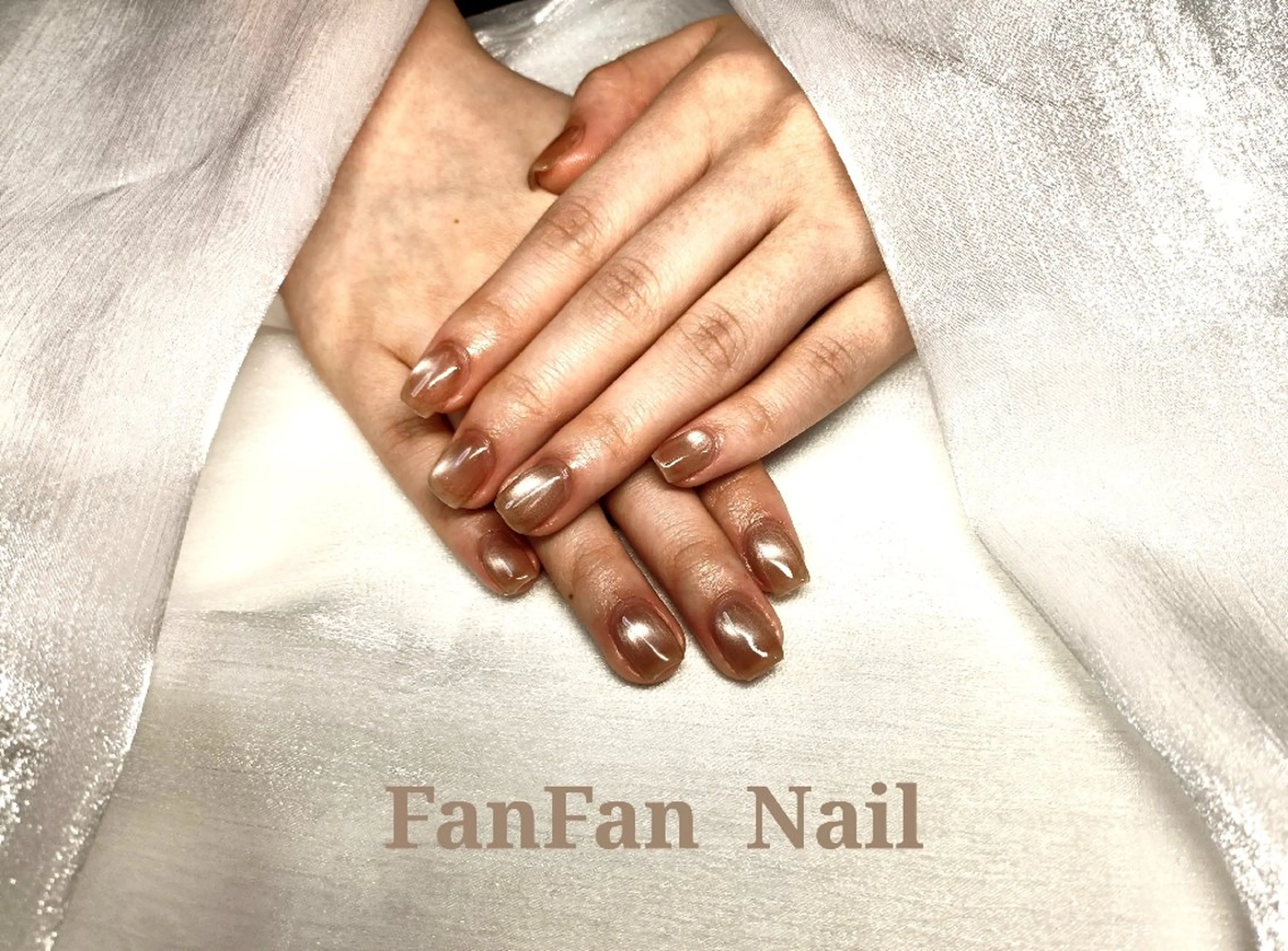 ネイル マグネットネイル RUE FANFANNAILのネイルデザイン