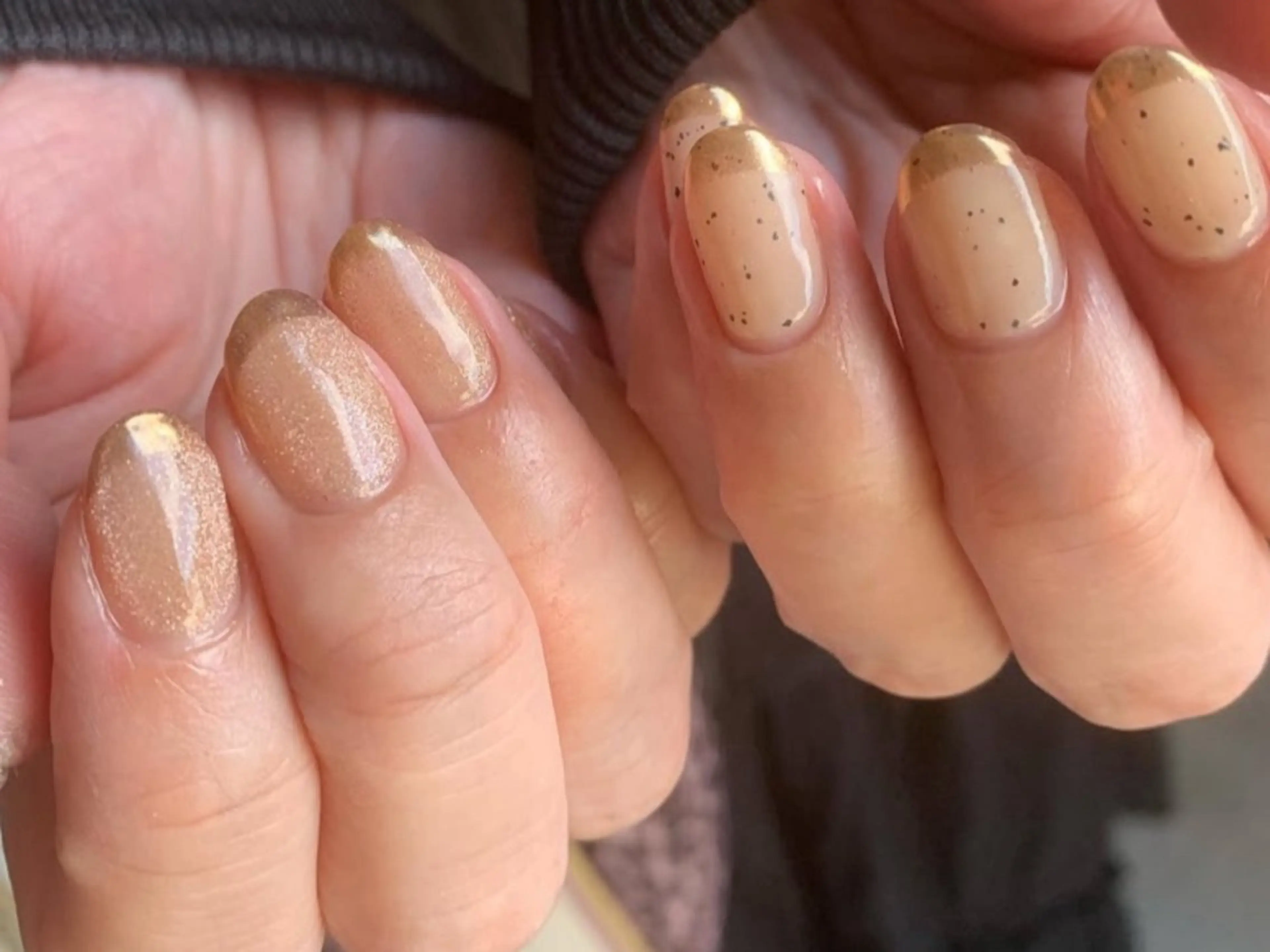 ネイル フレンチネイル マグネットネイル ミラーネイル LUMIAS 🪽 Miyuki.のネイルデザイン