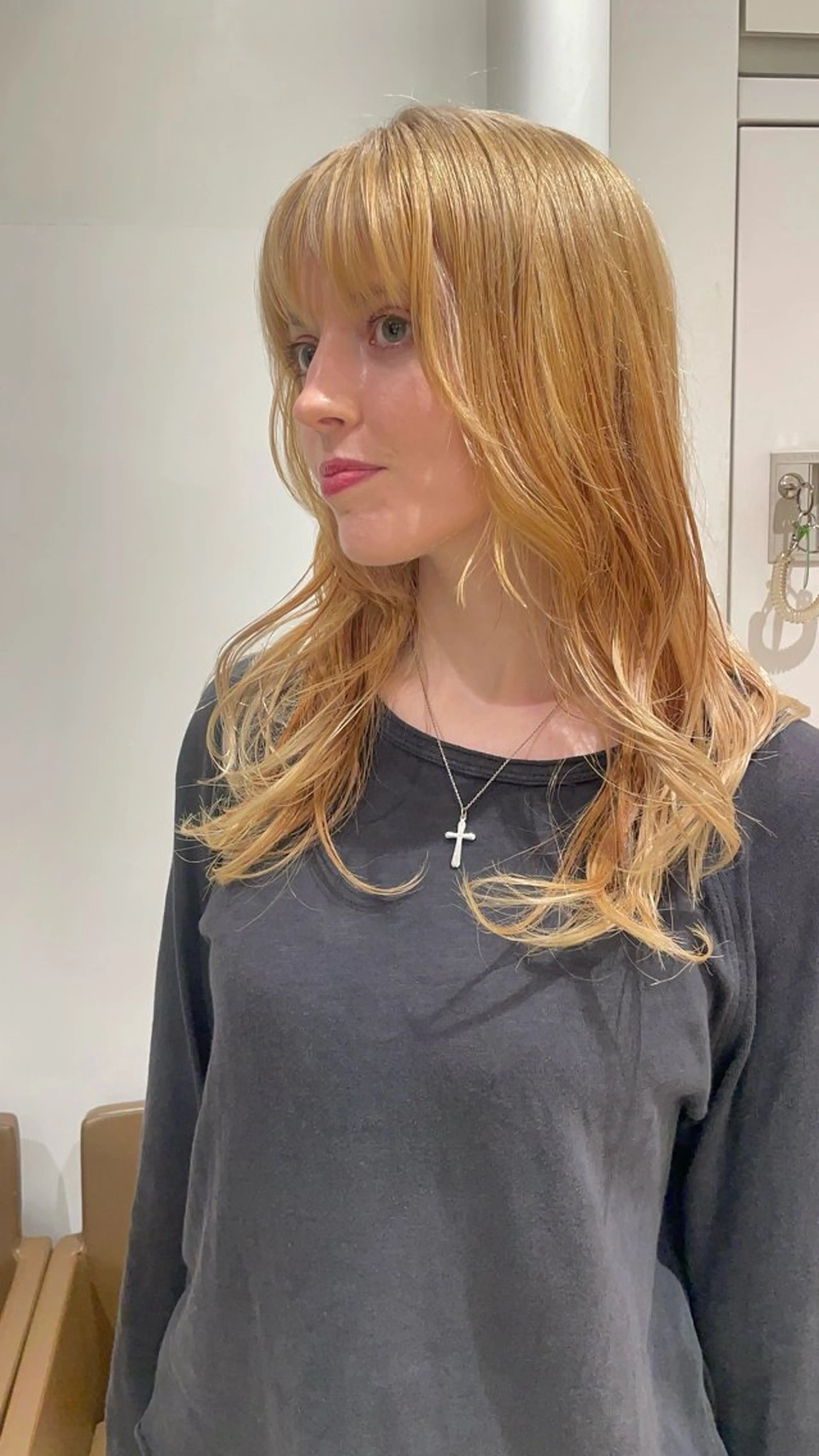 セミロング カラー ヘアカラー トリートメント 【大人ショート/ボブ モデル募集】　Seiのヘアスタイル