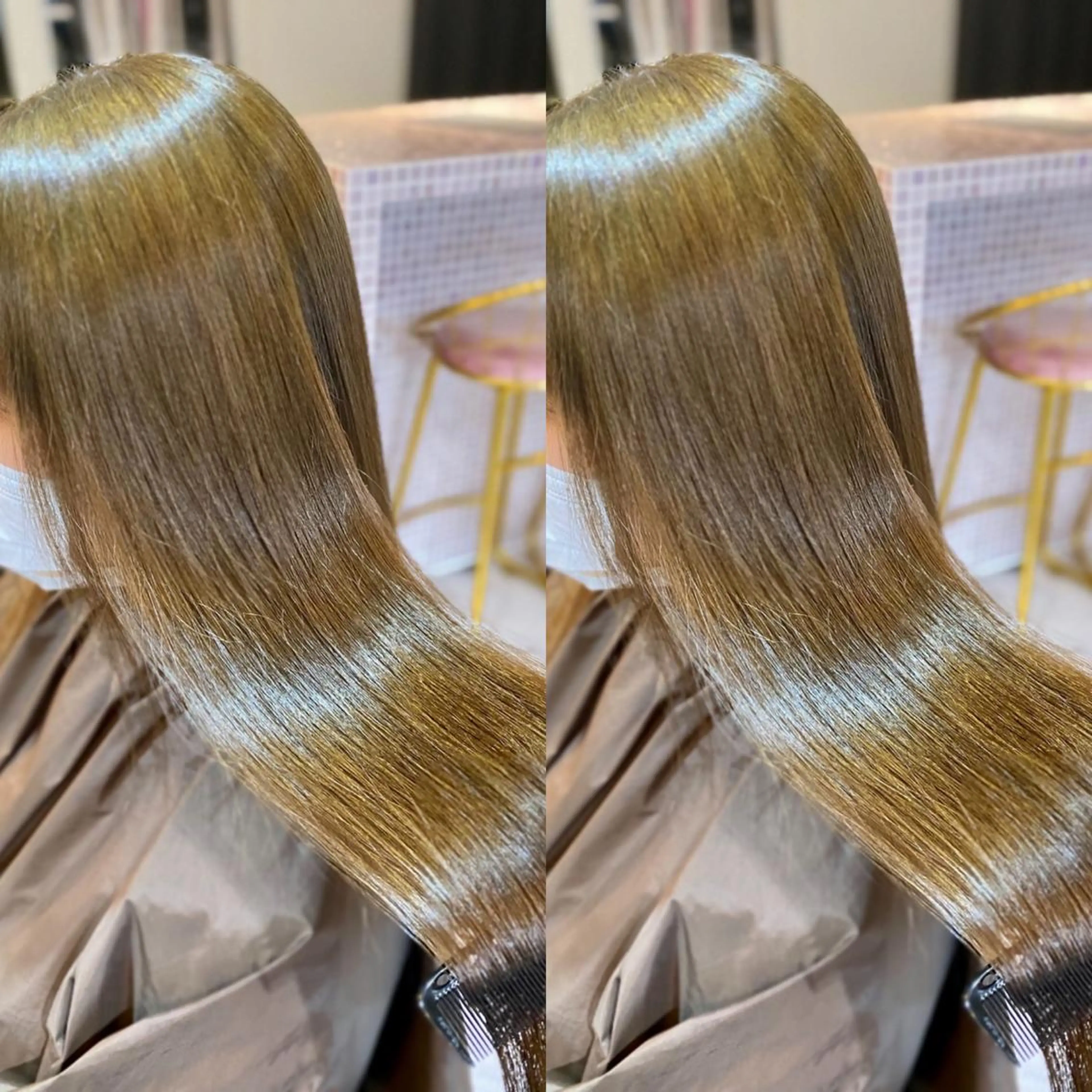 ロング カラー ヘアアレンジ ヘアカラー トリートメント 梅田中崎町髪質改善 /オキヒロト/エコルのヘアスタイル