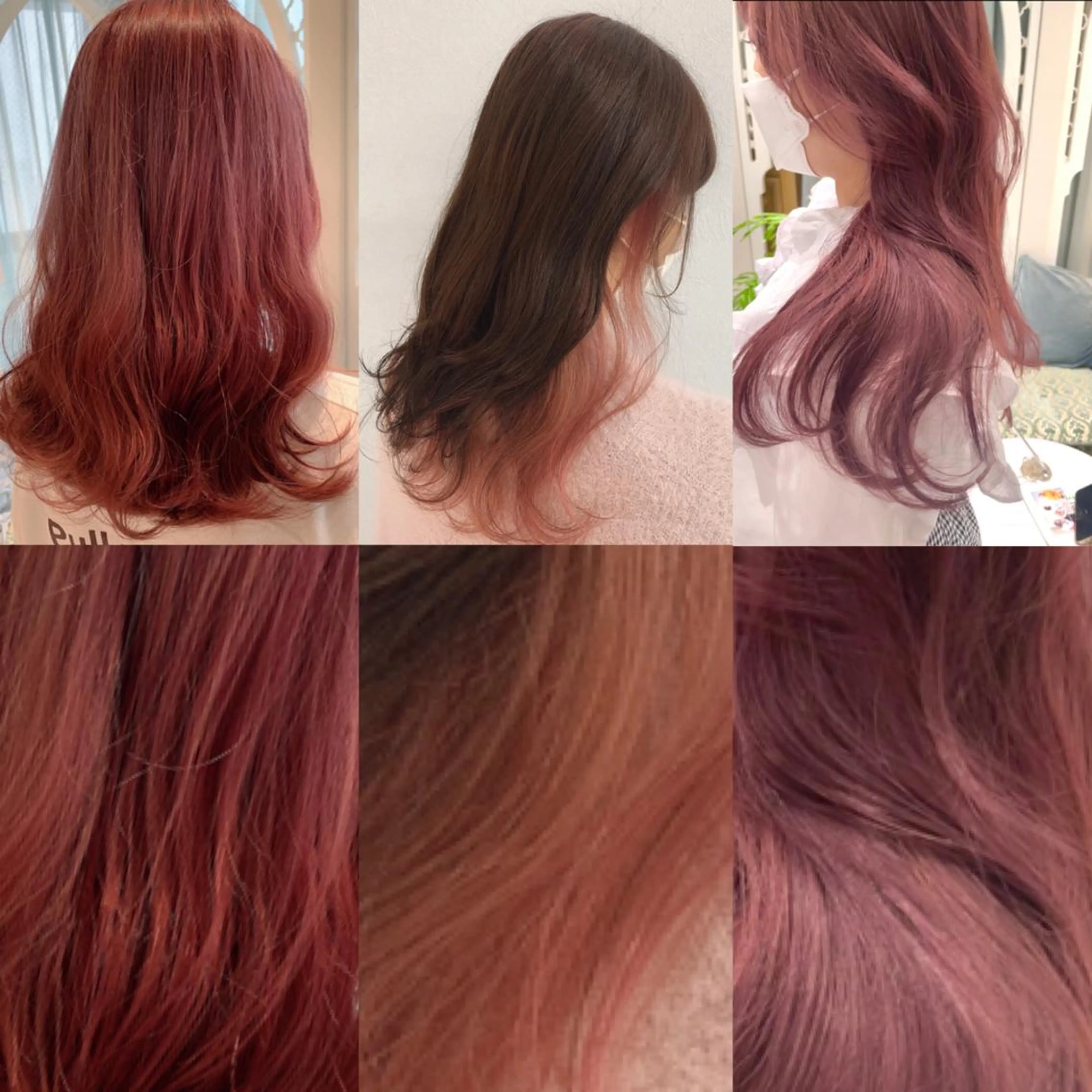 カラー バレイヤージュ ブリーチ ケアブリーチ ダブルカラー ハイライトカラー 渡辺 麻衣のヘアスタイル