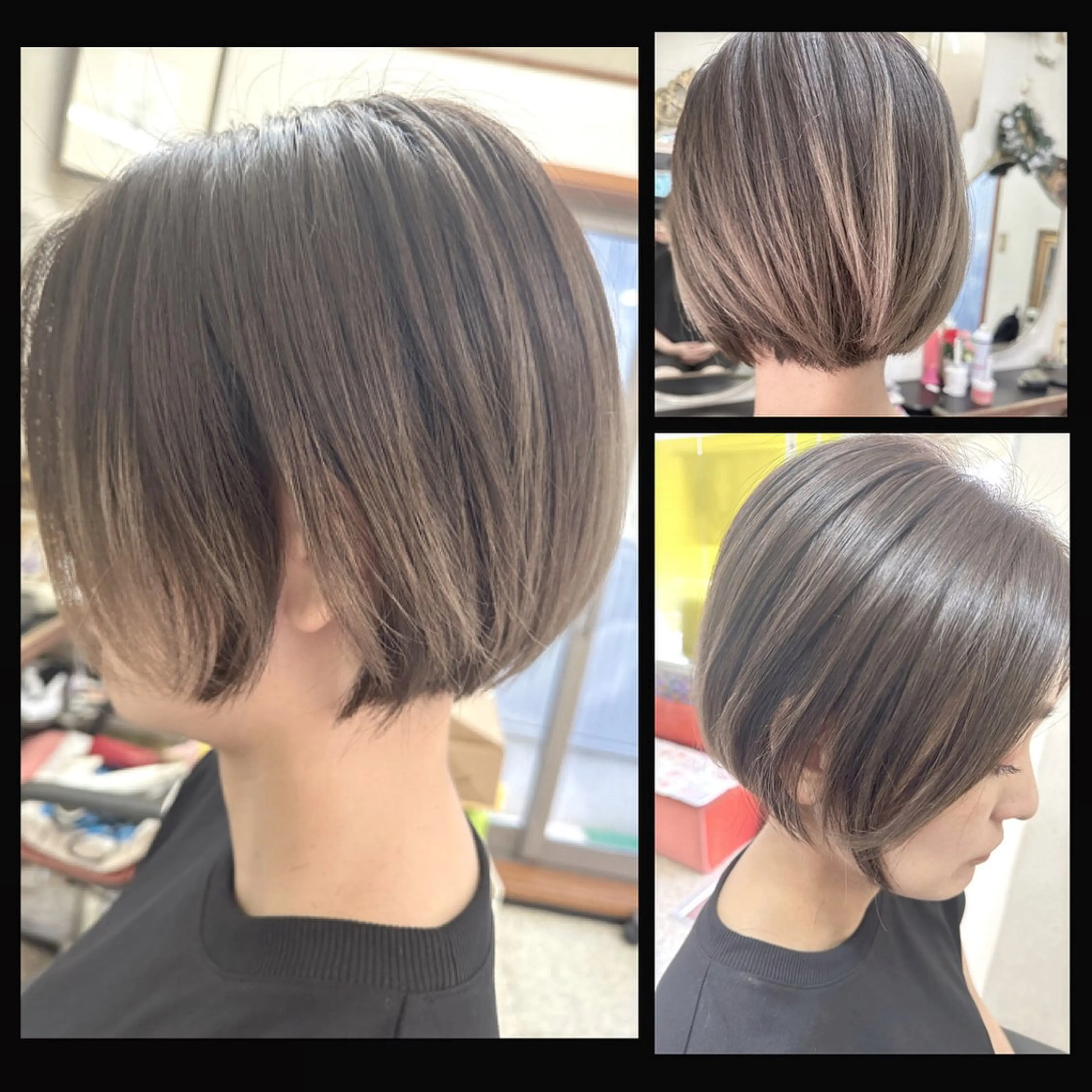 ミディアム 中島 剛のヘアスタイル