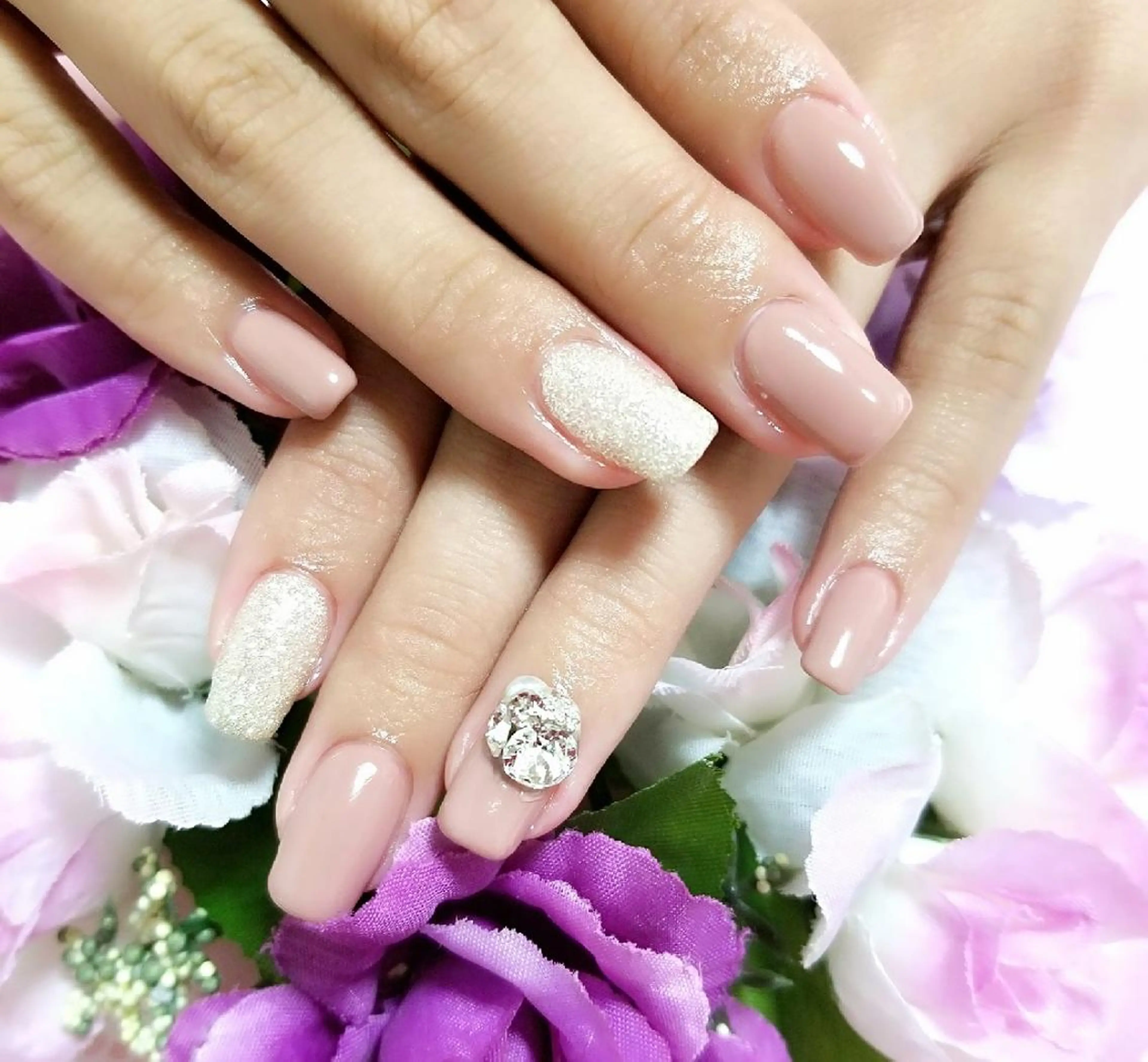 ネイル ワンカラーネイル nail salon ipuniのネイルデザイン