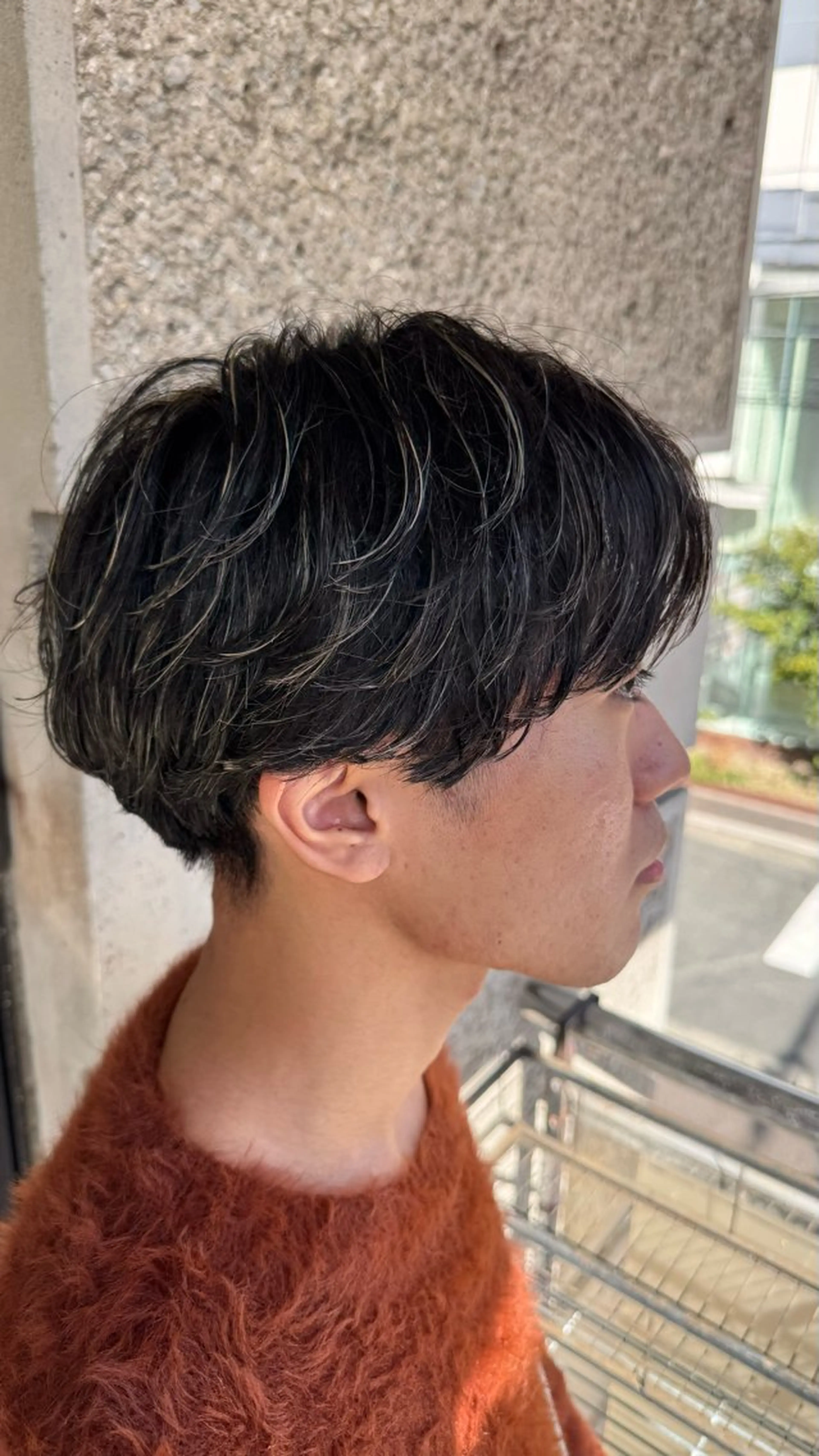 カラー メンズ フェザーパーマ メンズメッシュ メンズパーマ メッシュ カット ヘアカラー メンズ指名多数!! SiLO 田島のヘアスタイル