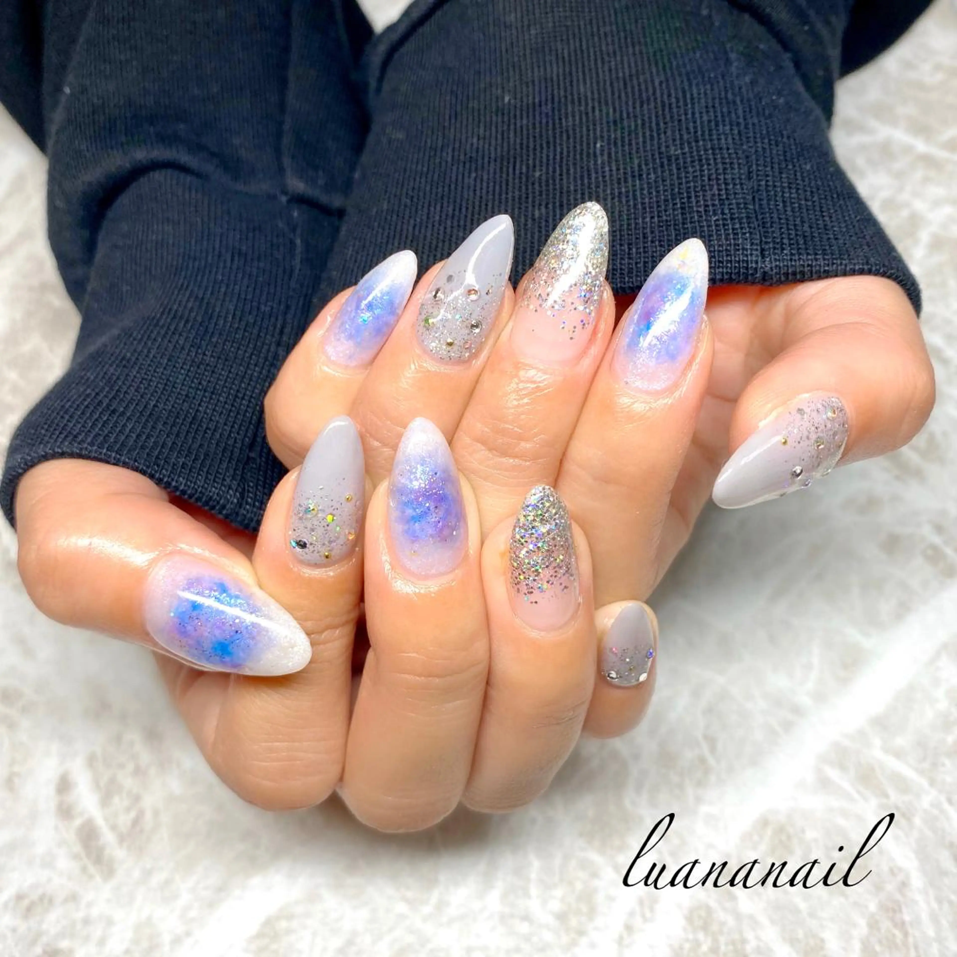 ネイル チークネイル luana nailのネイルデザイン