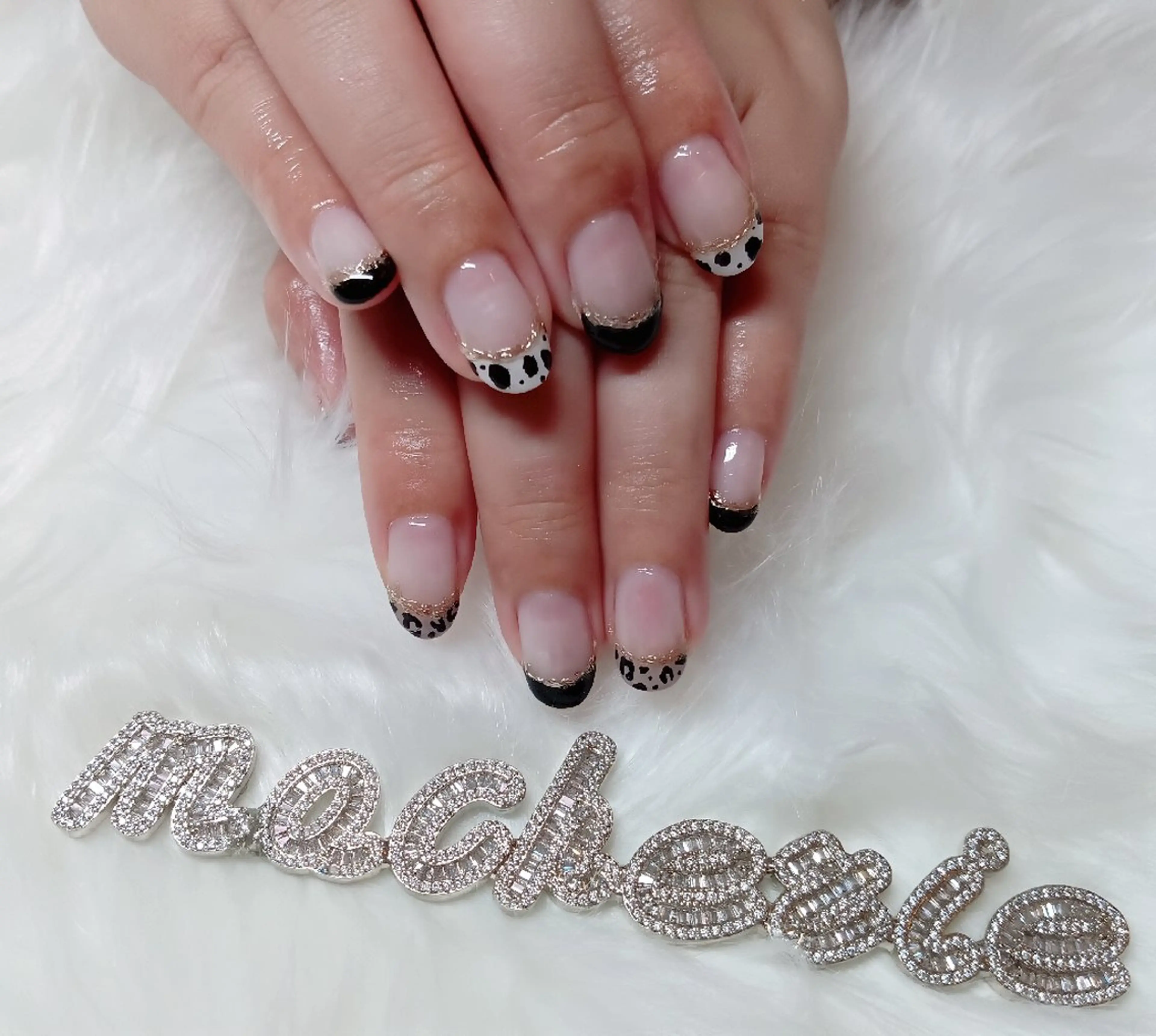 ネイル アニマル柄 ハンドネイル Nail Salon macherieのネイルデザイン