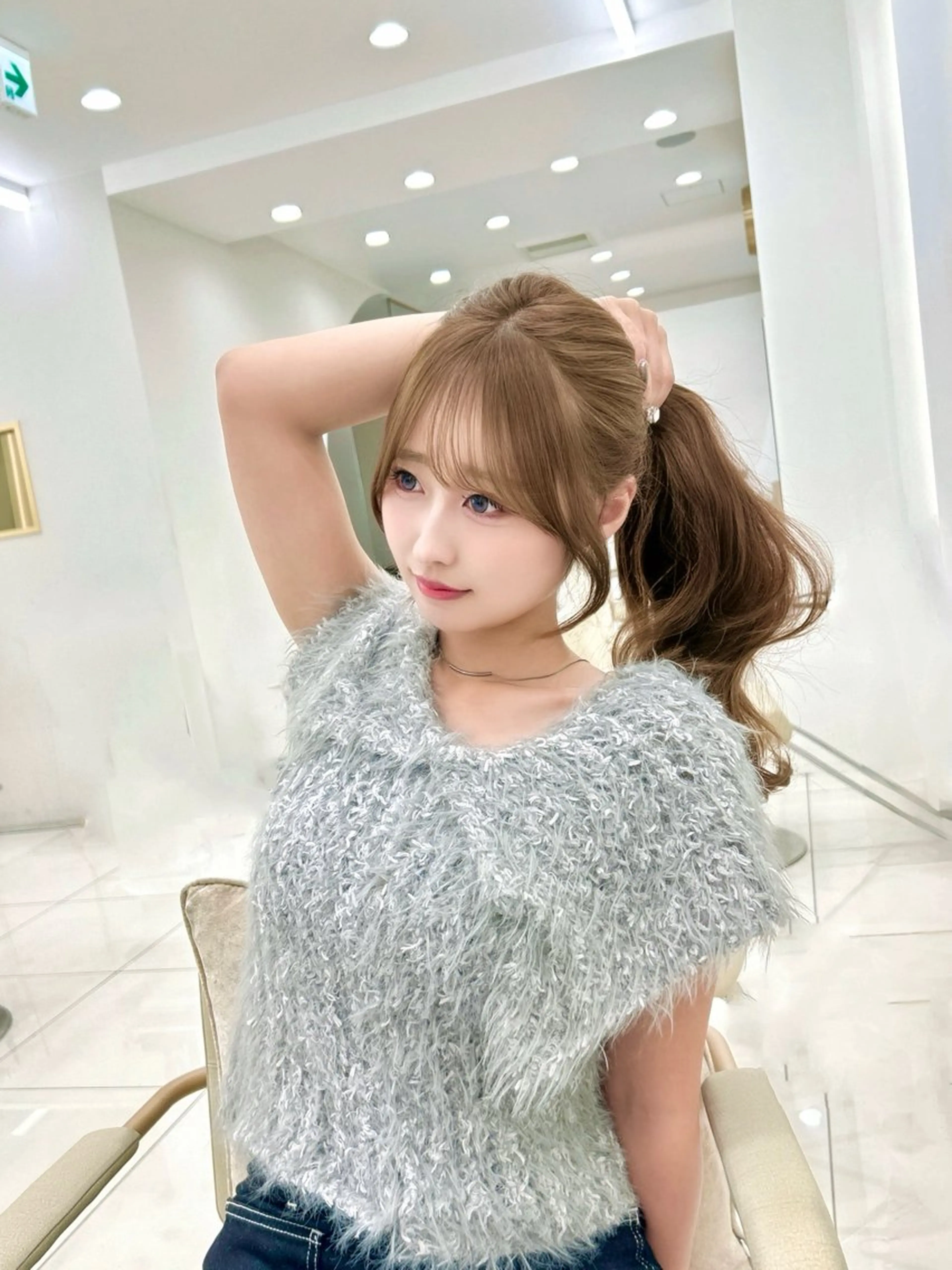 ロング カラー レイヤー/韓国風ヘア /倉又大知のヘアスタイル