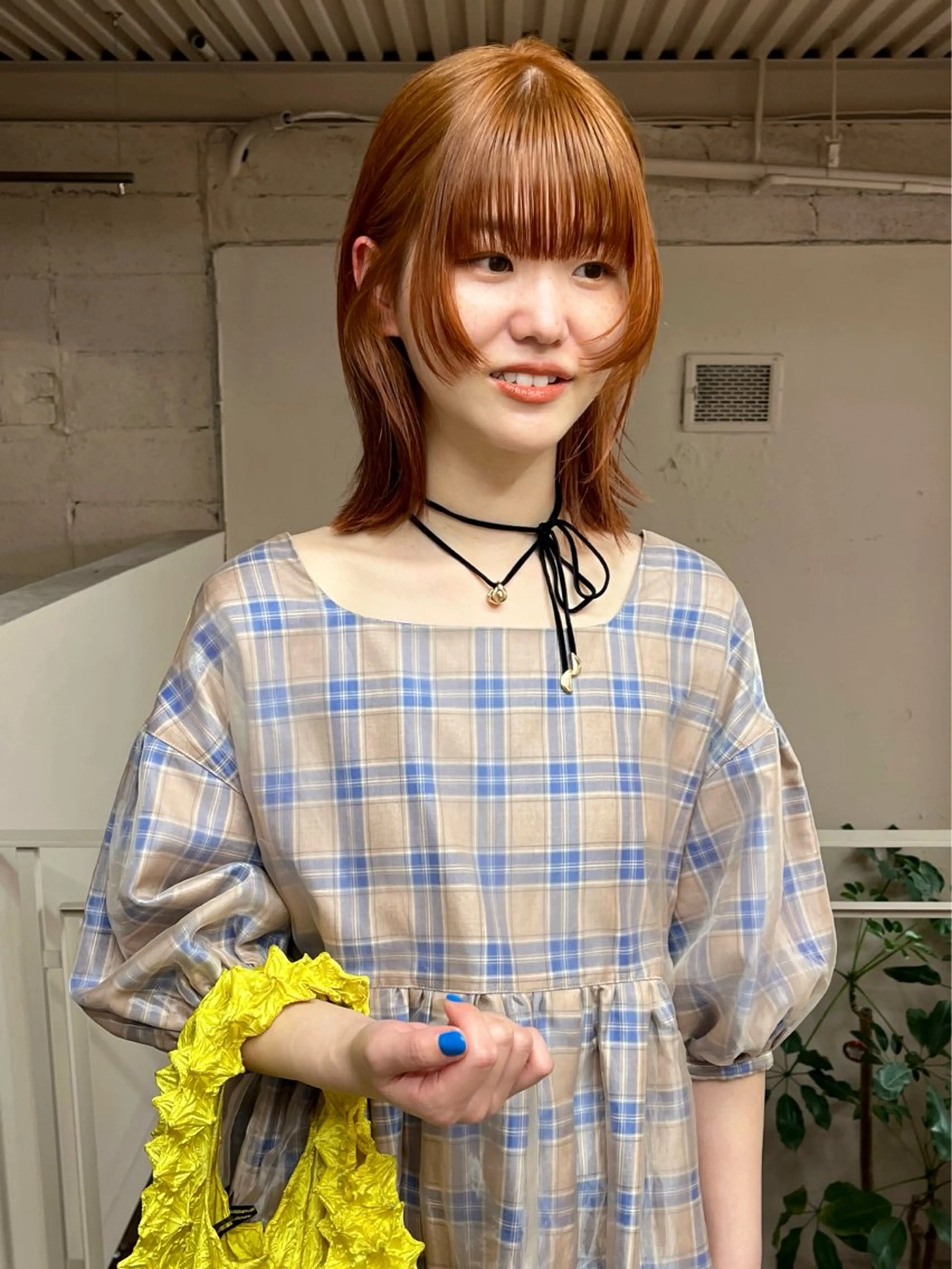 【minimo限定💜】カット＋ブリーチなしダブルカラー＋トリートメントの写真