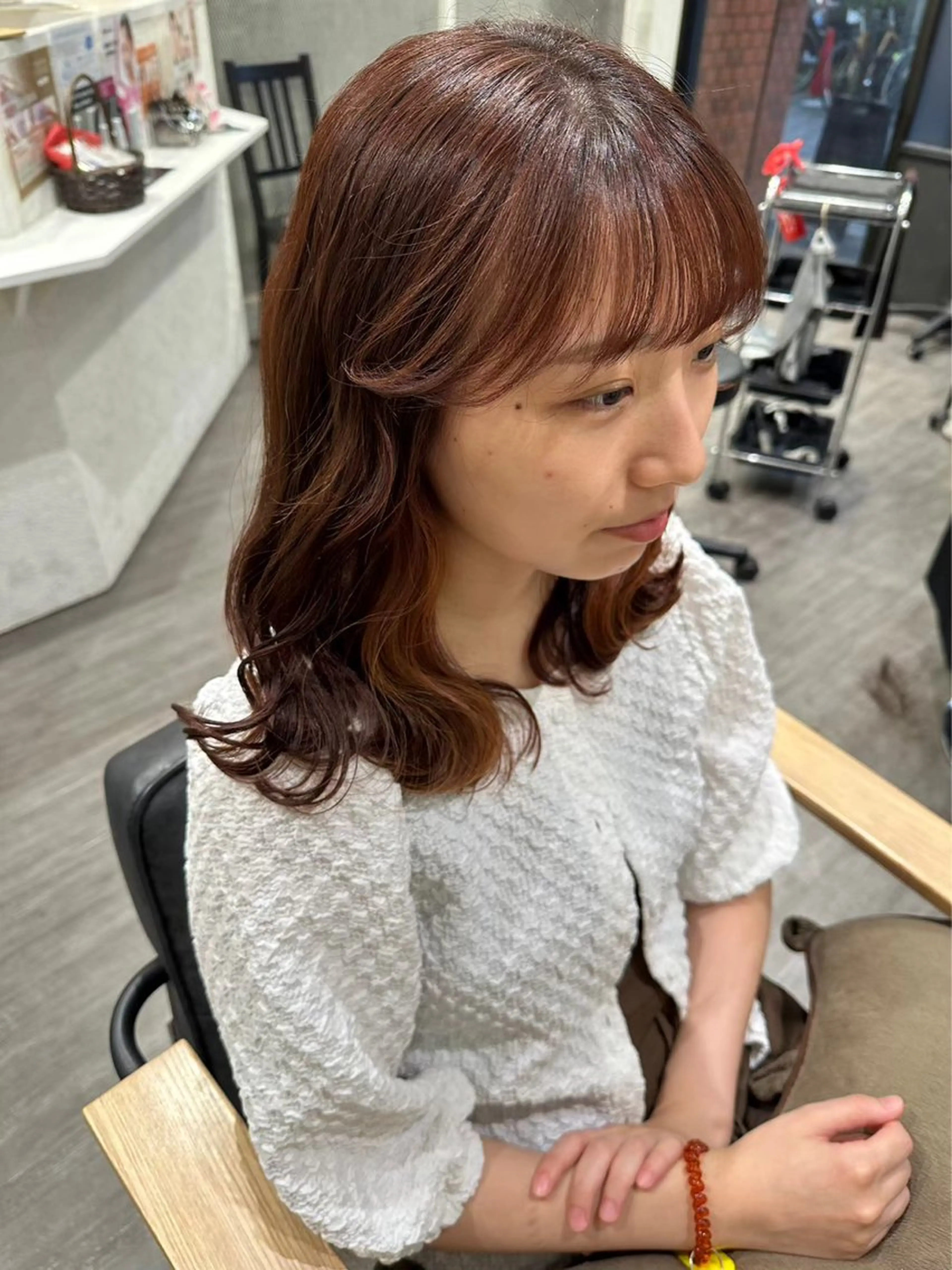 ミディアム cocotte🦋 miyuのヘアスタイル