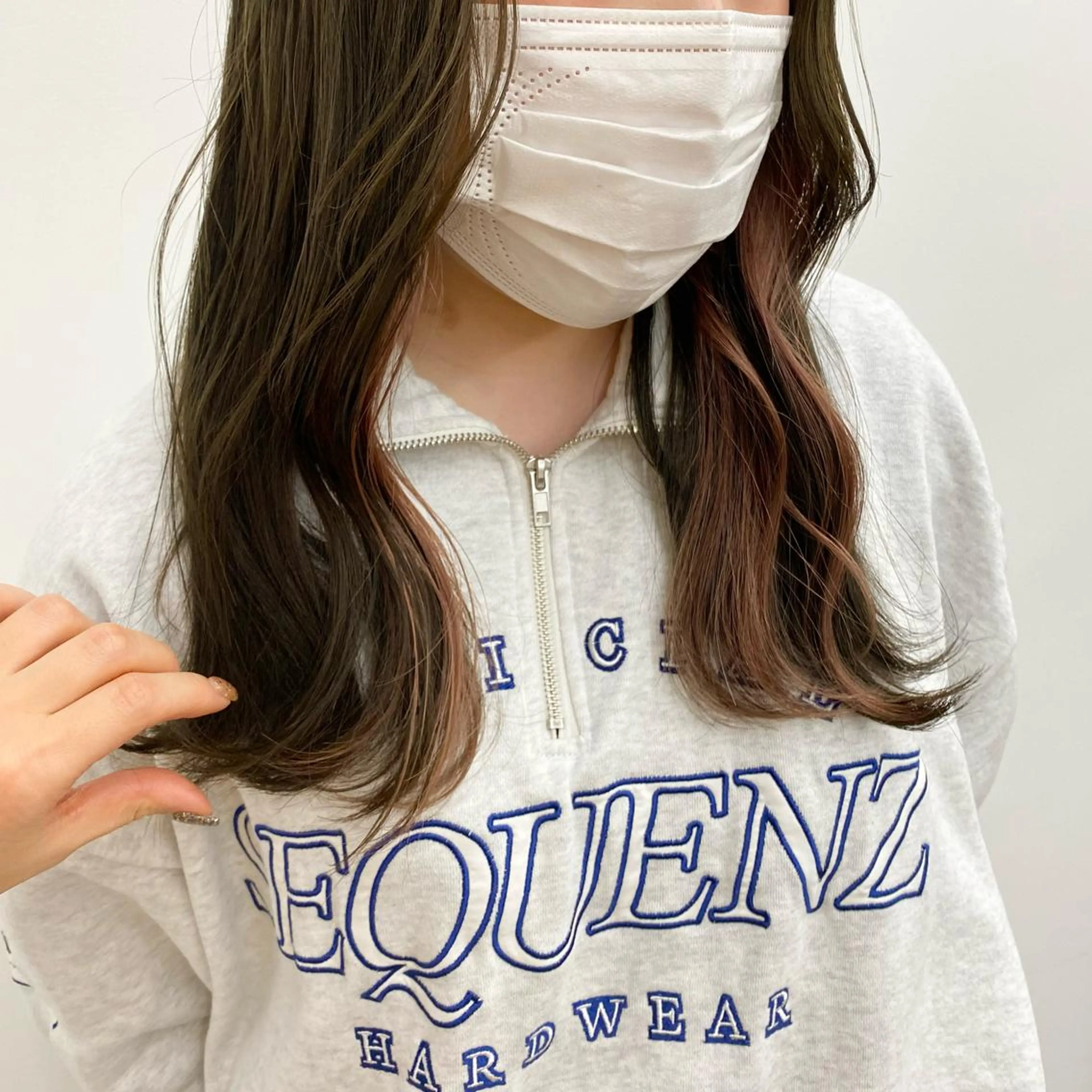 ロング カラー ダブルカラー 🌙ｃｈｉｎａｒｉのヘアスタイル