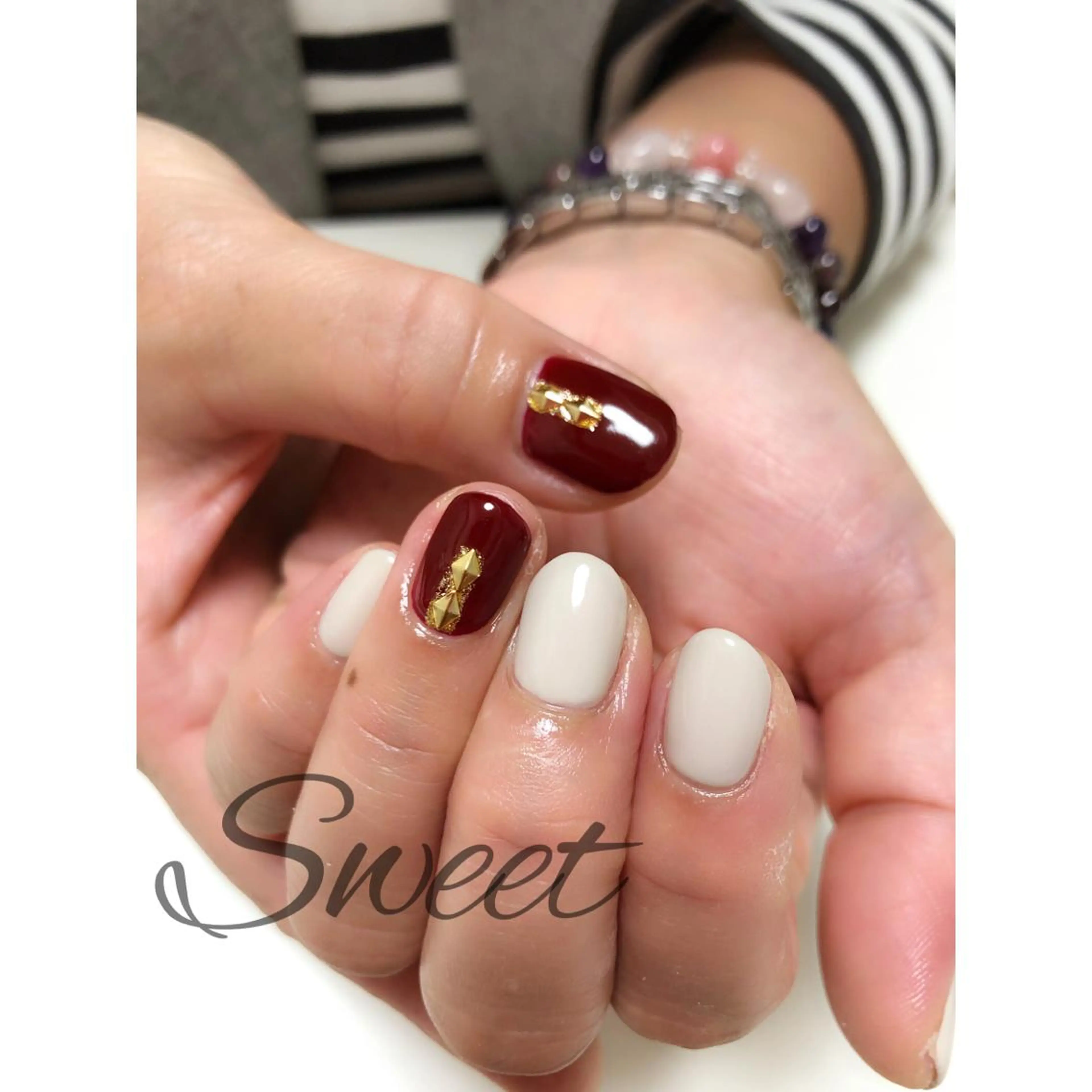 ネイル sweet 仲野陽子のネイルデザイン