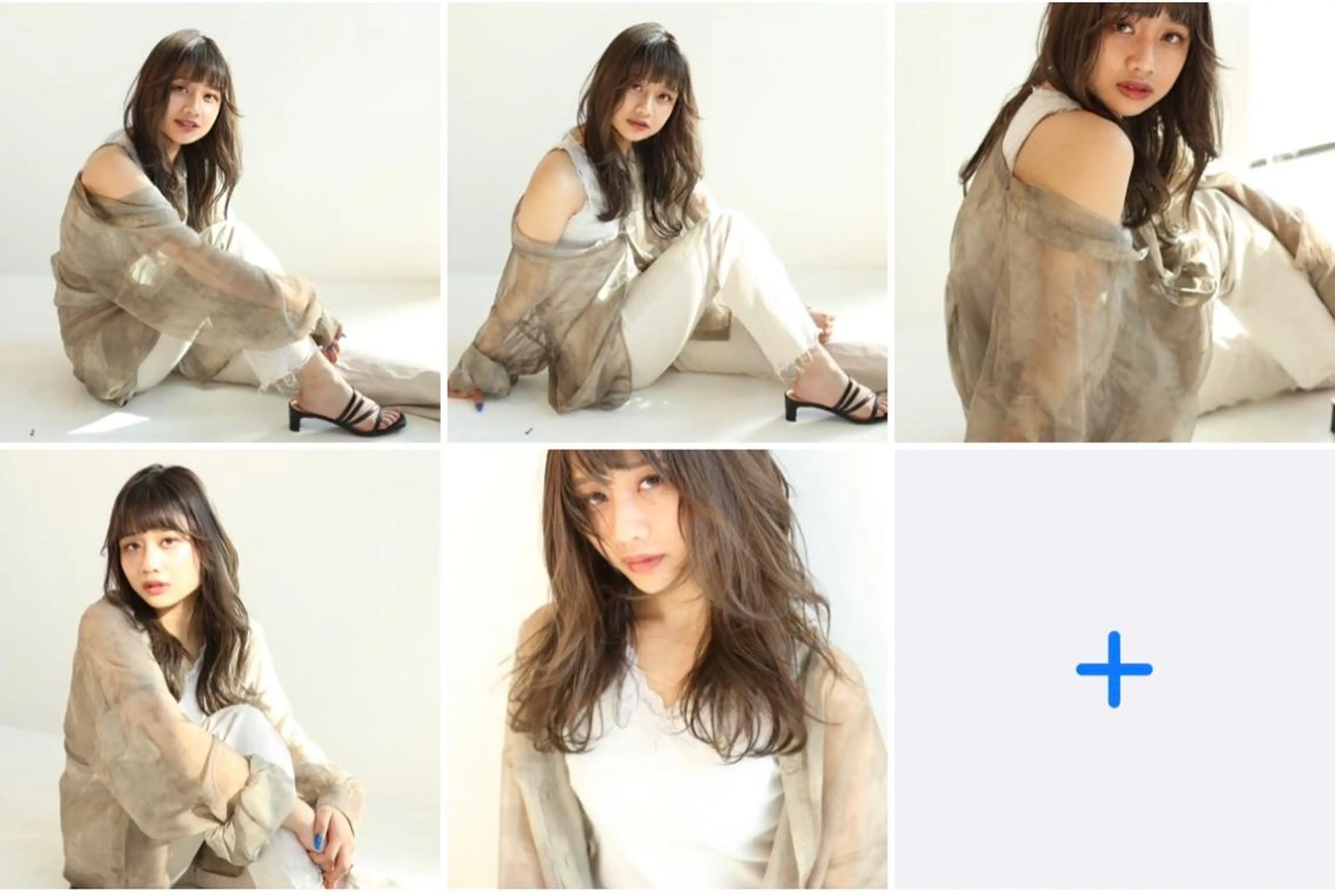 セミロング カラー カット ヘアカラー トリートメント 難しい髪質の縮毛矯正 高岡/射水/髪質改善のヘアスタイル