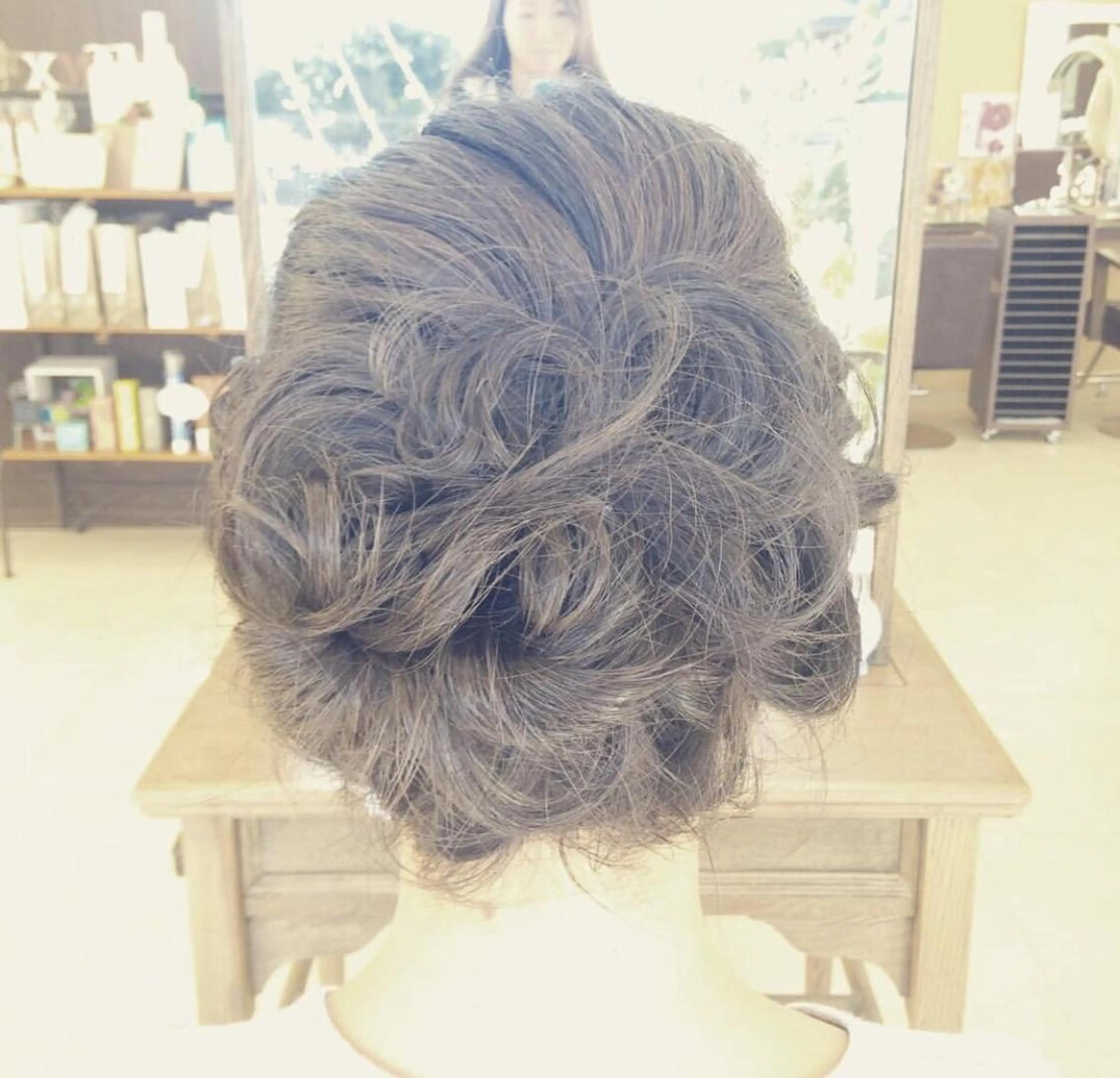 セミロング ヘアアレンジ ボブ/レイヤー/ nanamiのヘアスタイル