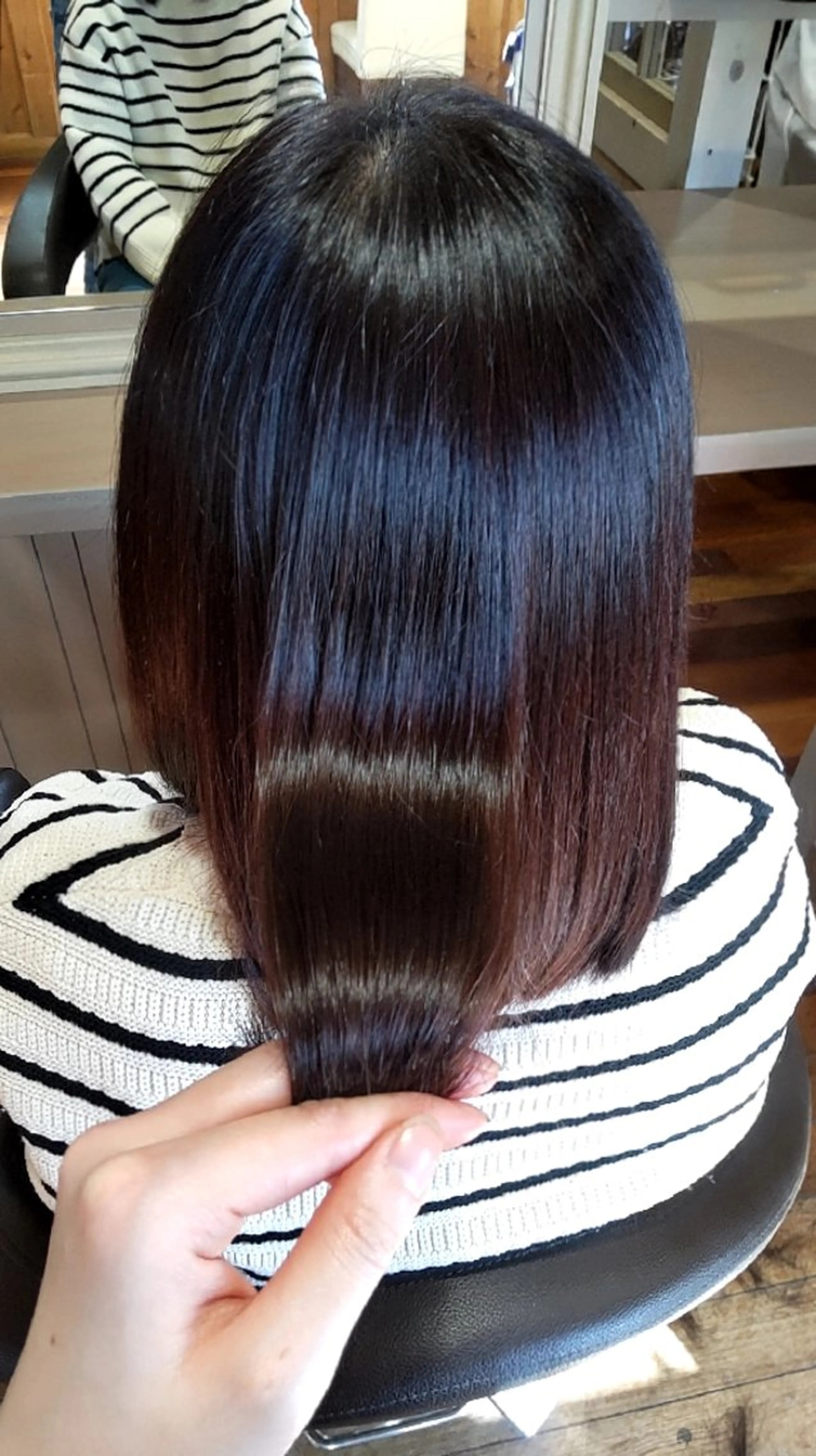 ミディアム もり はなののヘアスタイル