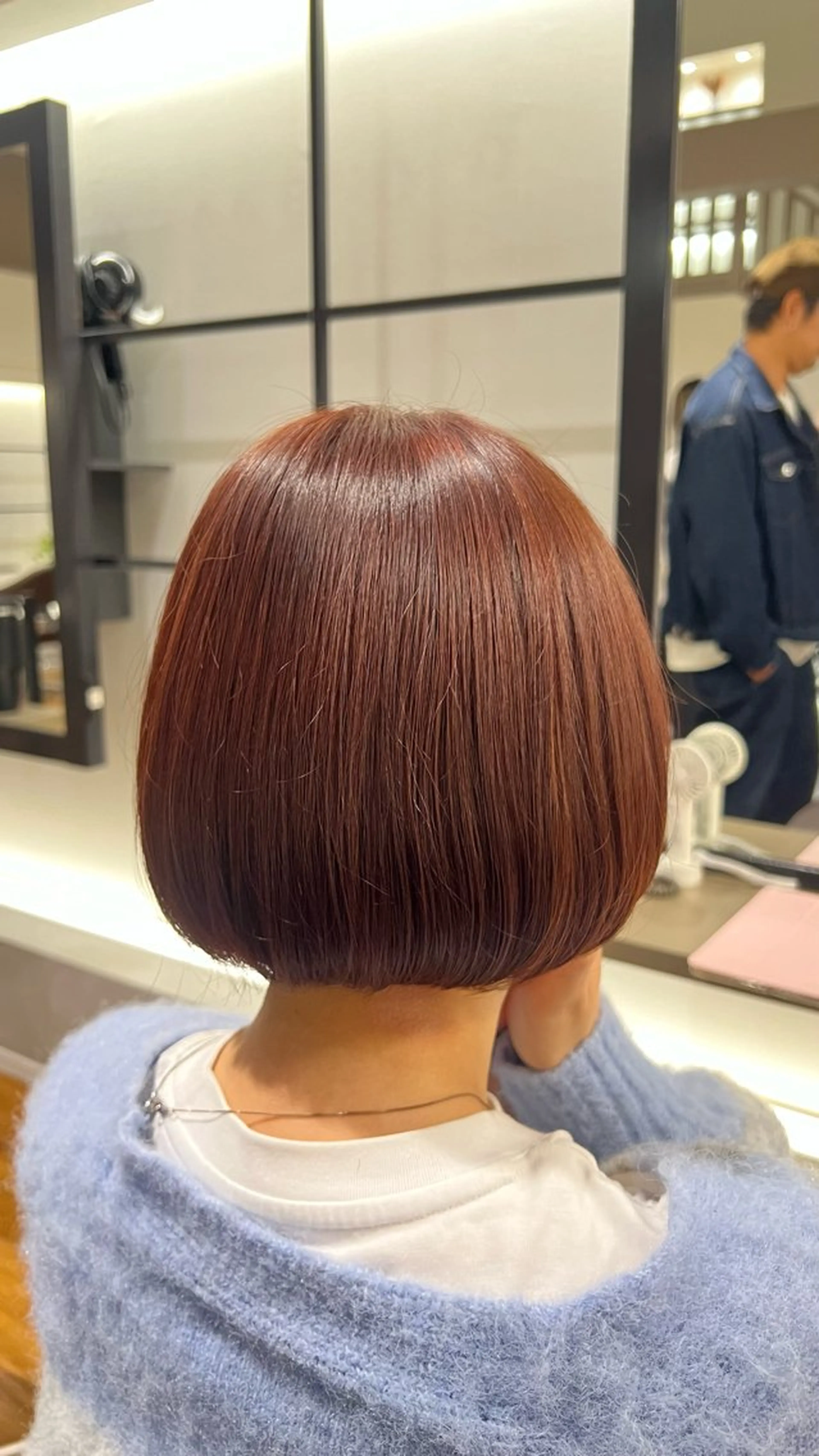 ミディアム カラー アカリ ✄﻿似合わせカット✄のヘアスタイル