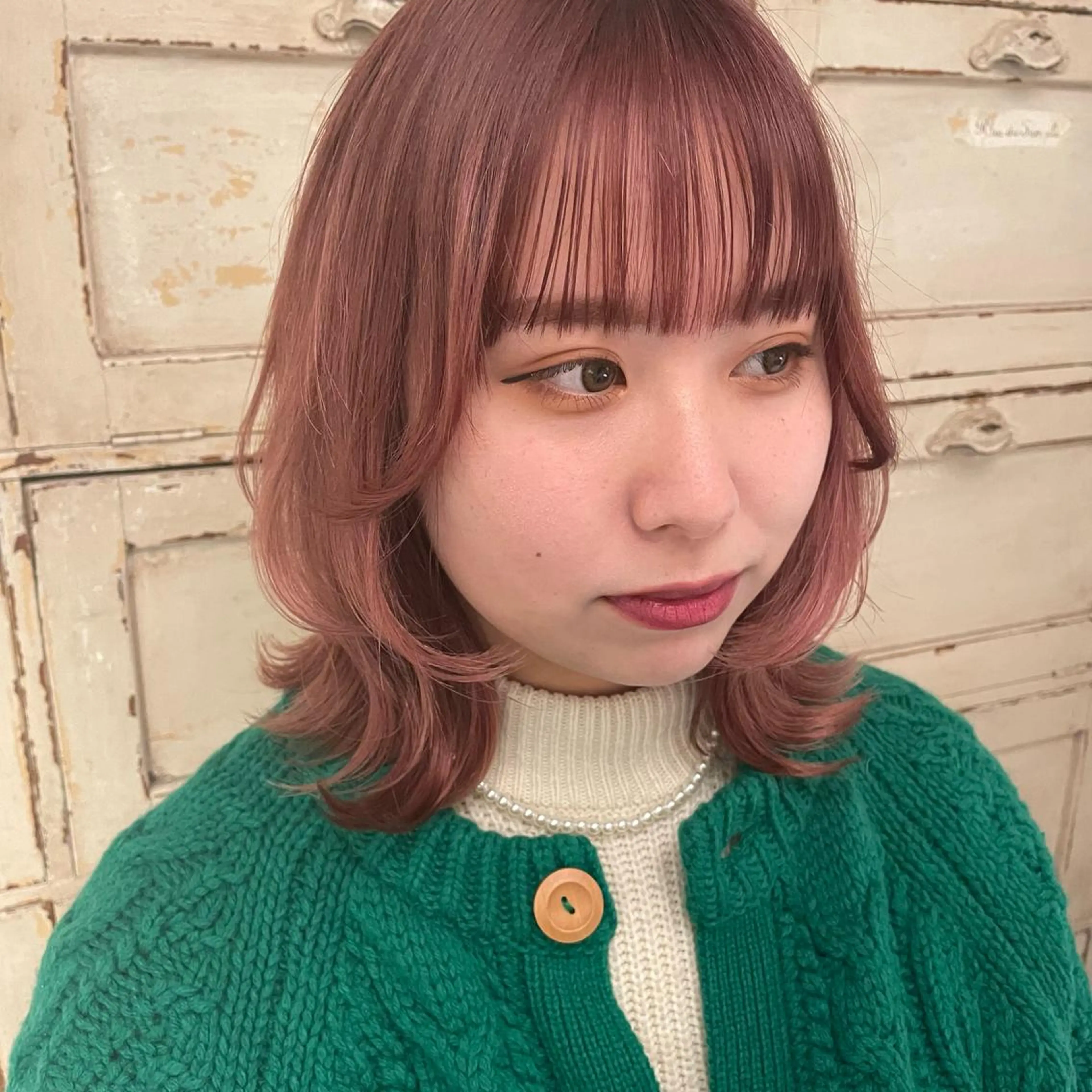 ミディアム ヘアカラー RorriM natsuのヘアスタイル
