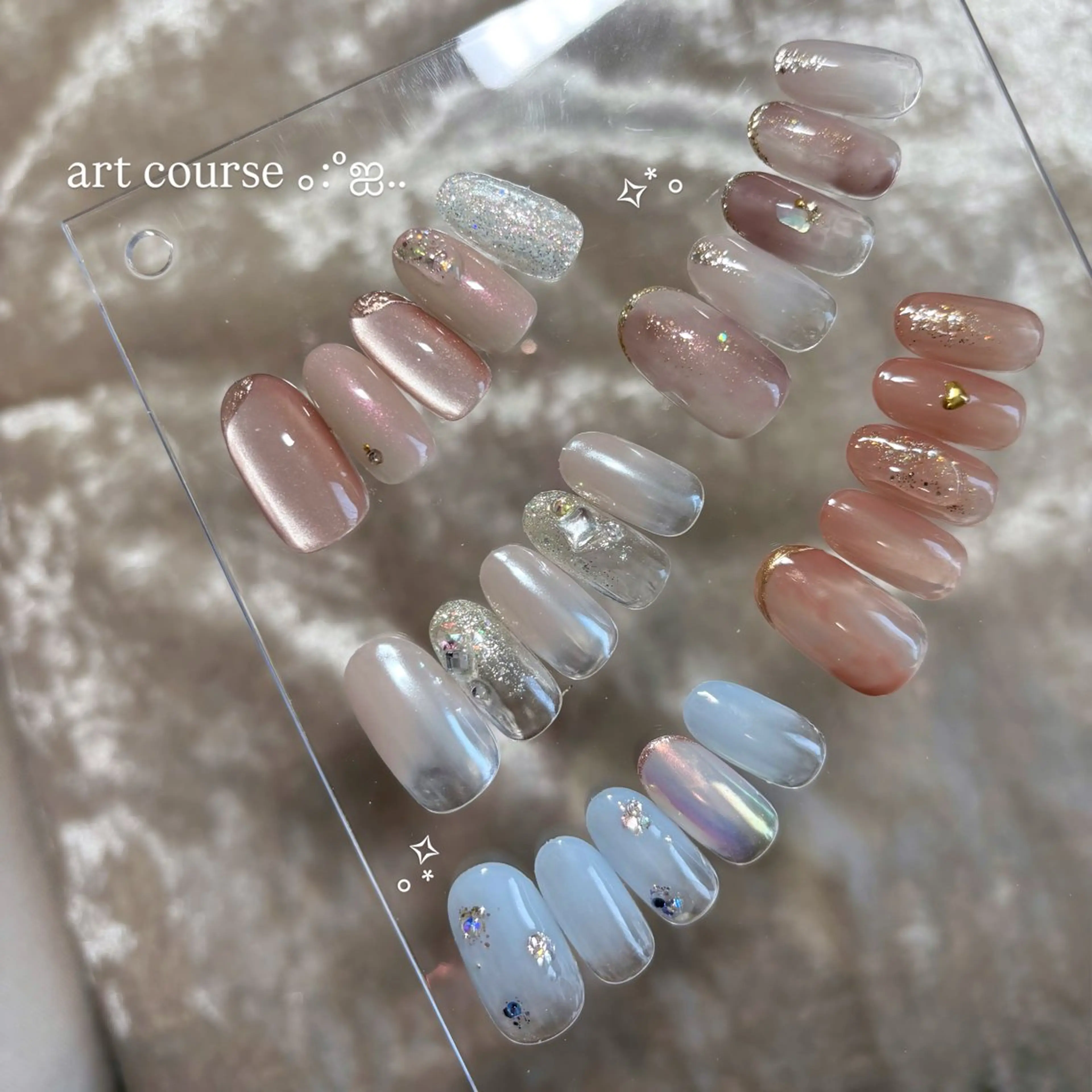 ネイル アートネイル ハンドネイル shimmer nailsのネイルデザイン