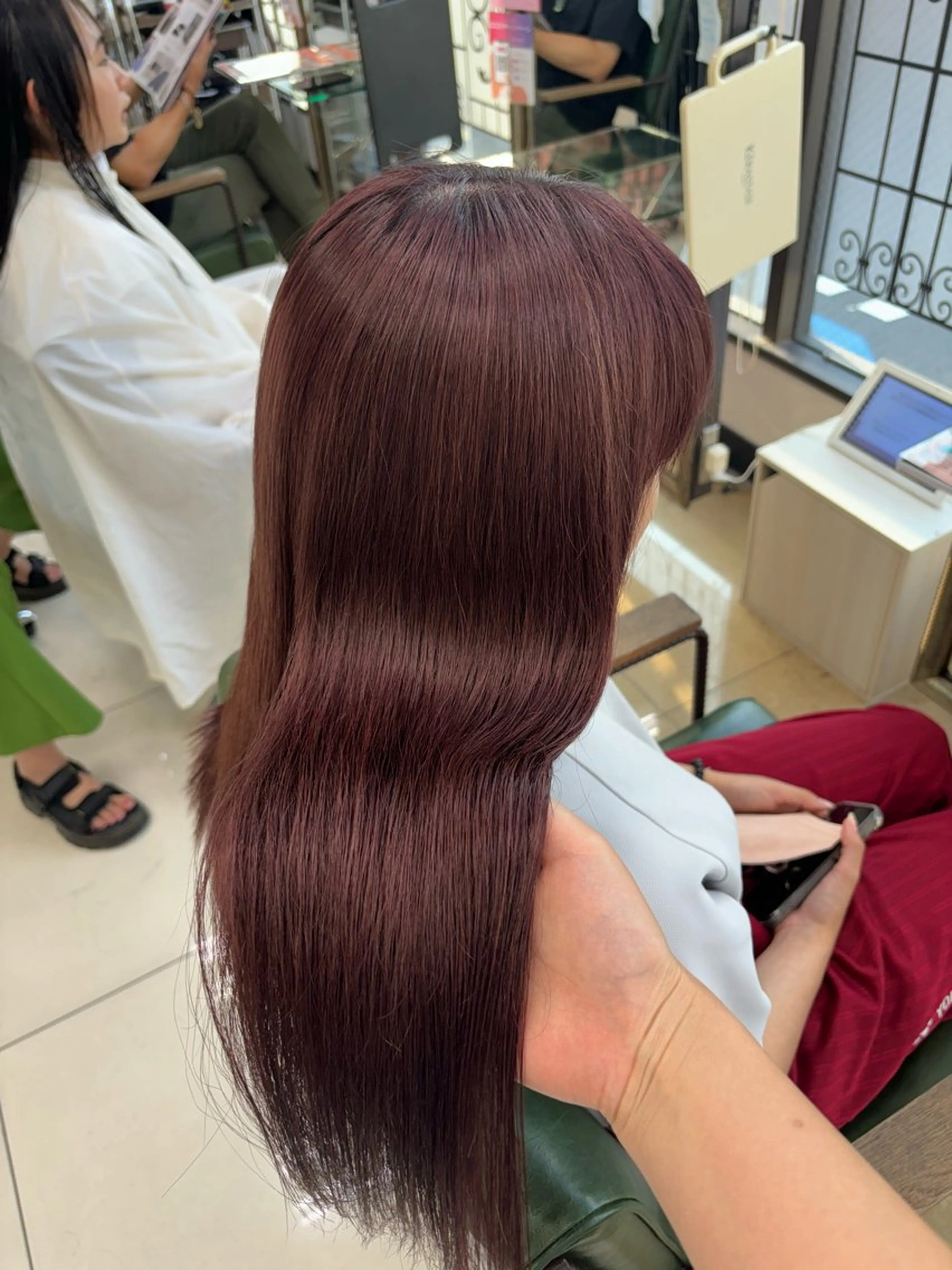 艶カラー+リンケージトリートメント🤍の写真