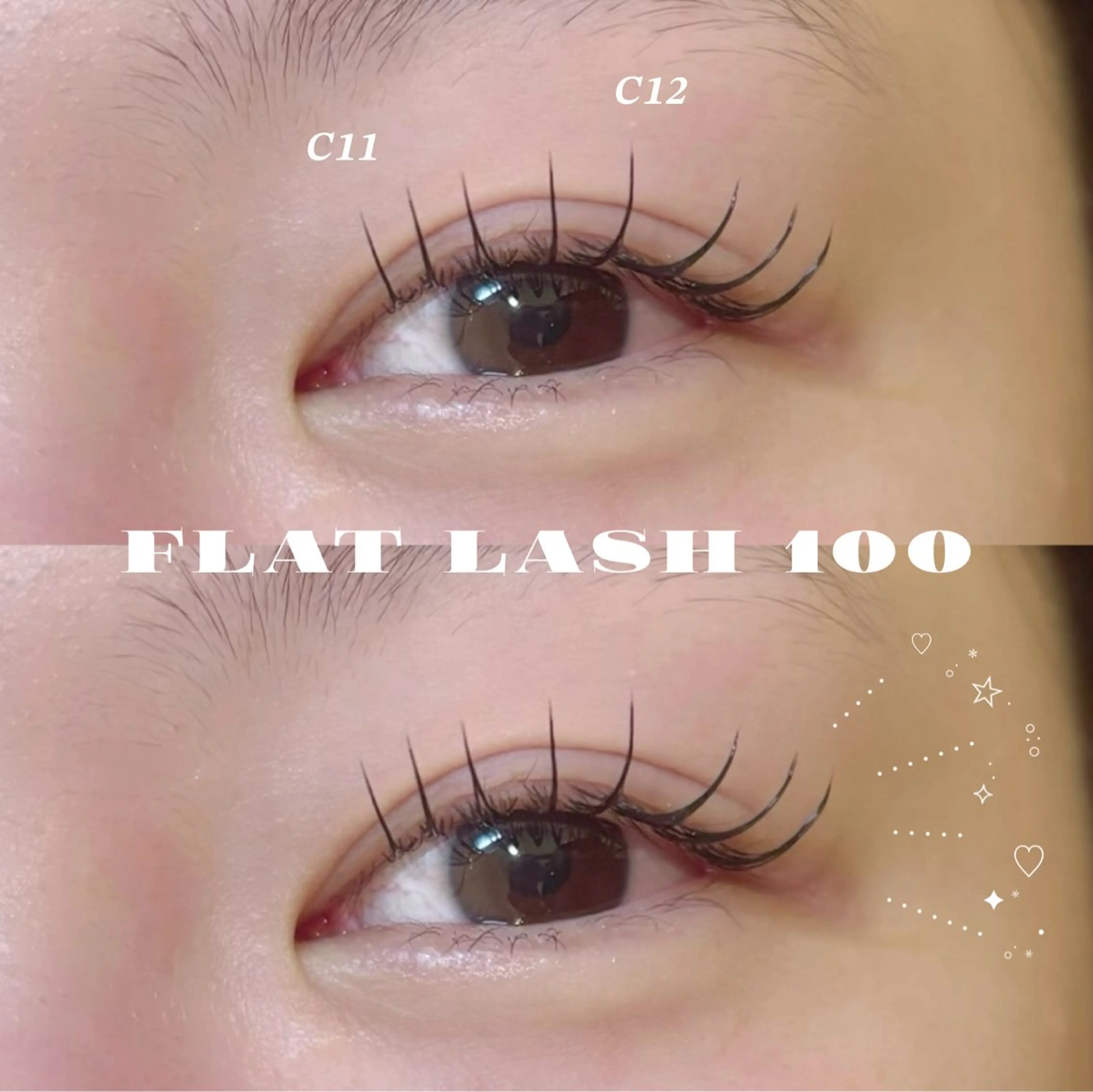 マツエク・マツパ nicott lash 大石のマツエク・マツパデザイン